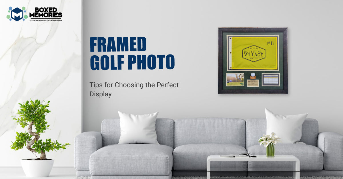 How to Choose the Right Framed Golf Photo for Your Collection?