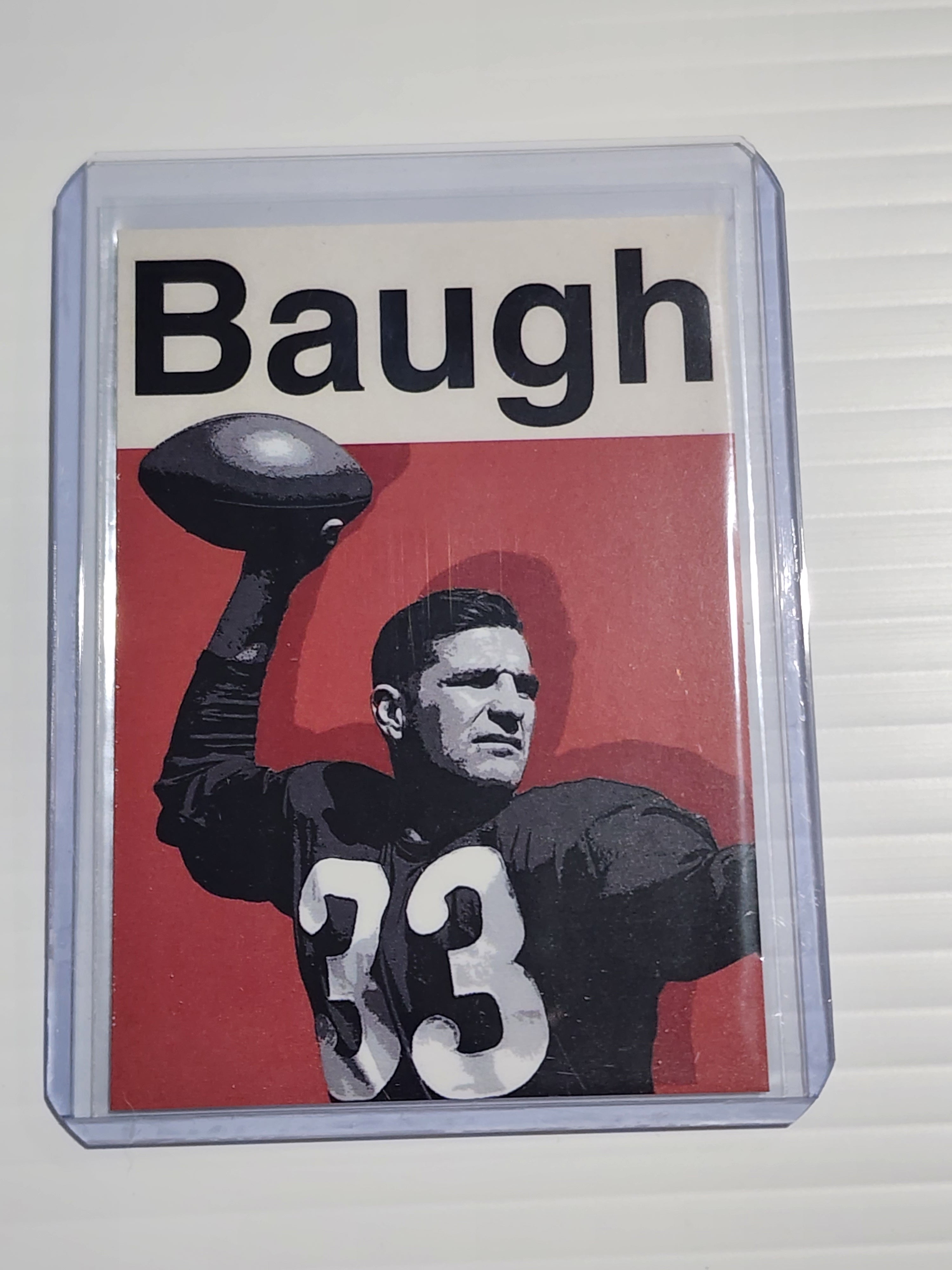 Sammy Baugh Artist Signed Football Art Card 1/10