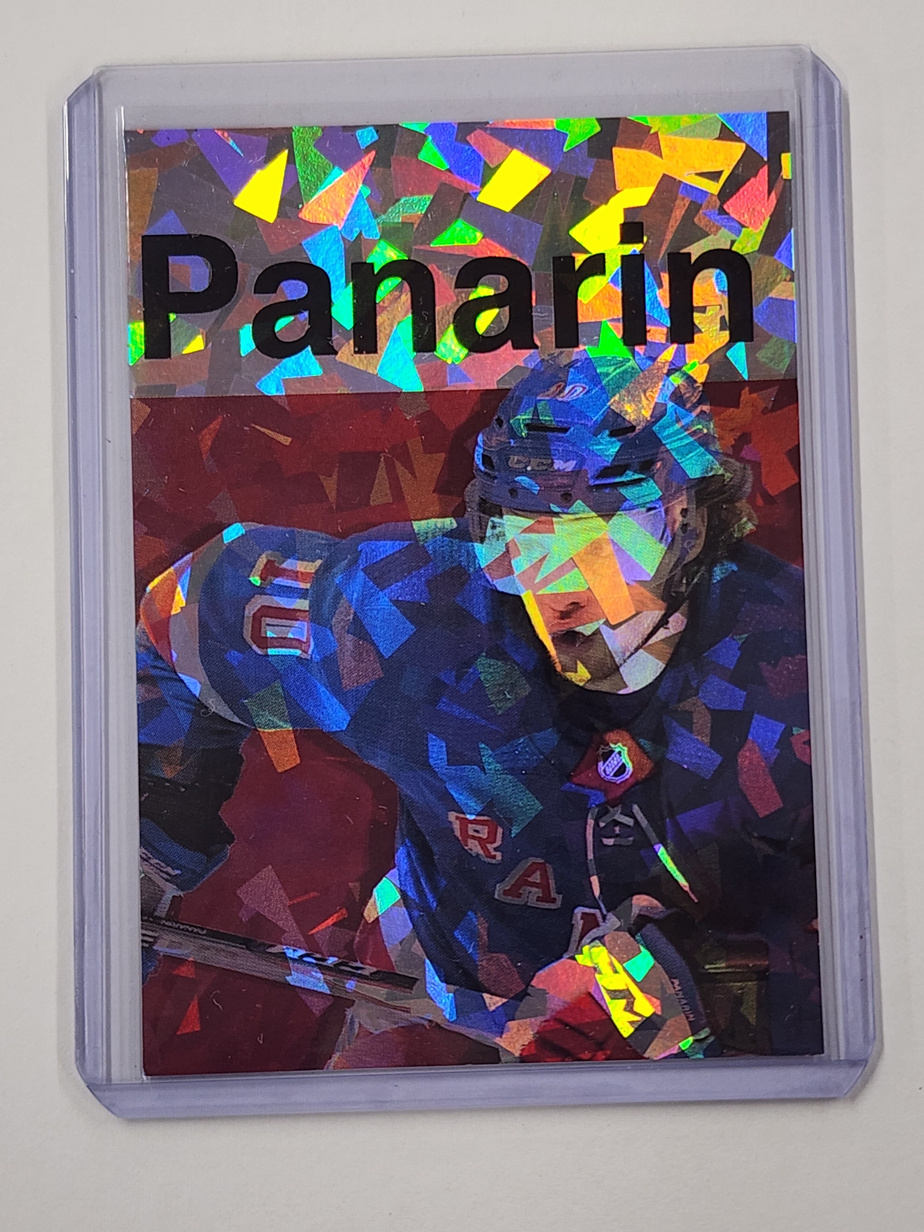 Artemi Panarin Artist Signed New York Rangers Refractor Art Card 1/1