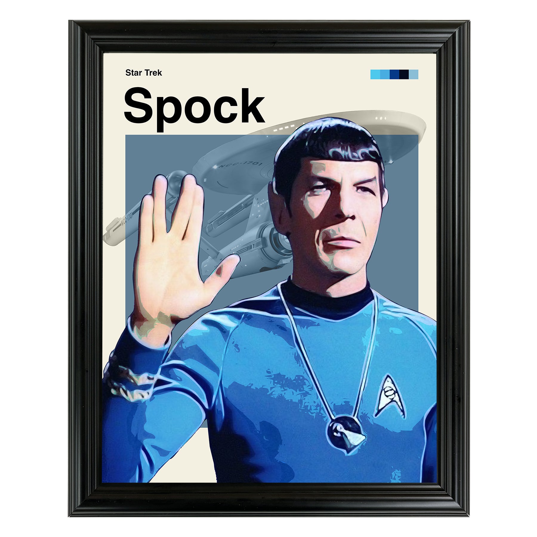 Spock Framed Sports Art Photo by Thomas Maxwell