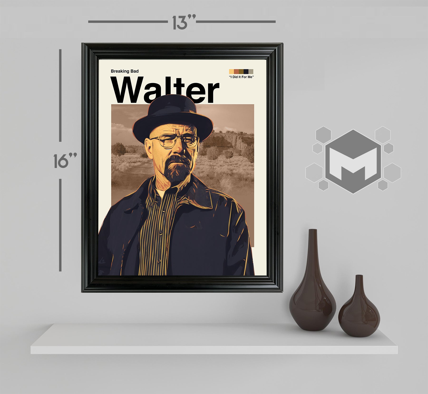 Walter White Framed Sports Art Photo by Thomas Maxwell