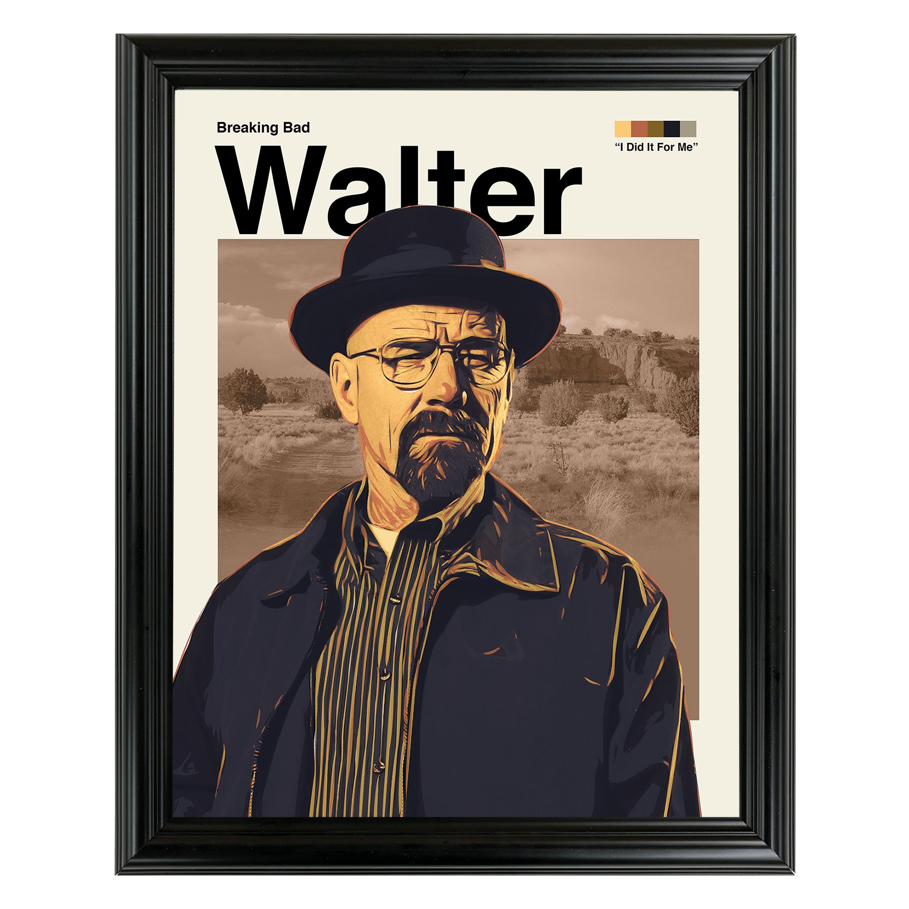 Walter White Framed Sports Art Photo by Thomas Maxwell