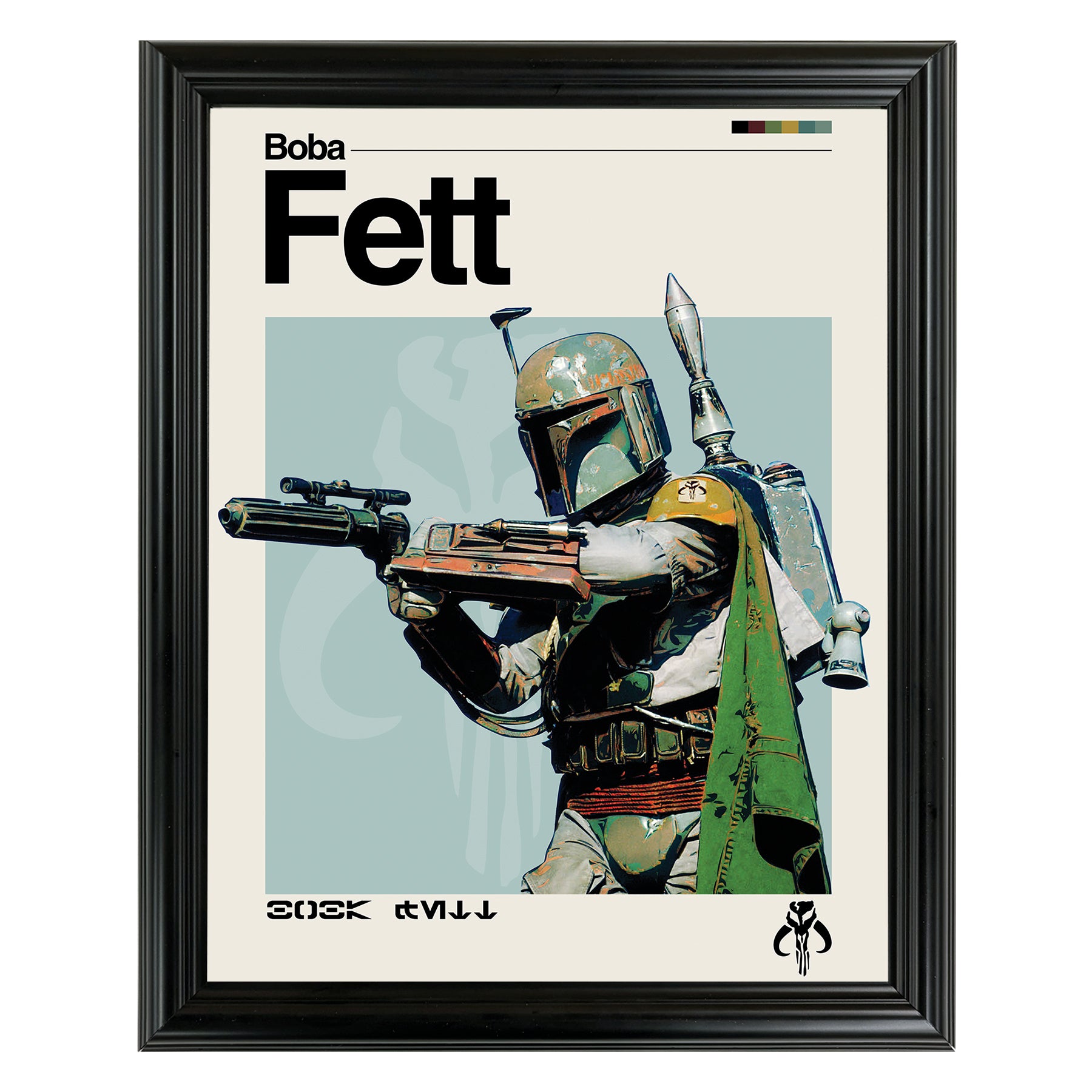 Boba Fett Framed Sports Art Photo by Thomas Maxwell