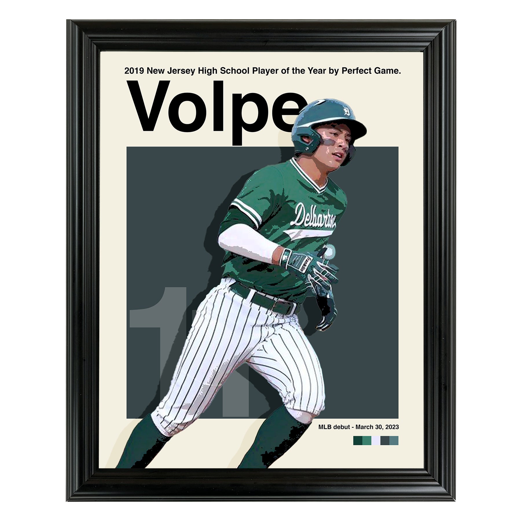 Anthony Volpe Framed Sports Art Photo by Thomas Maxwell