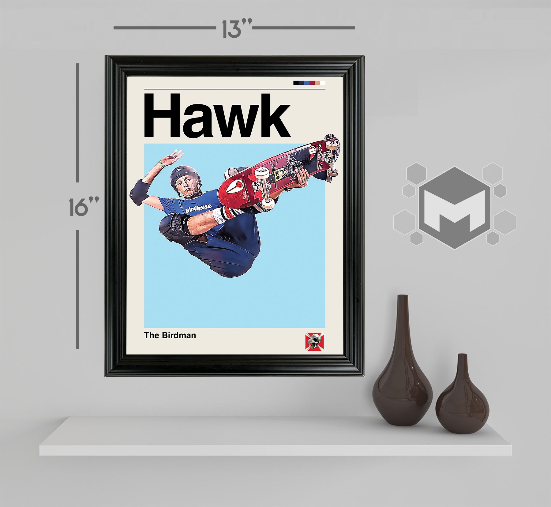 Tony Hawk Framed Sports Art Photo by Thomas Maxwell