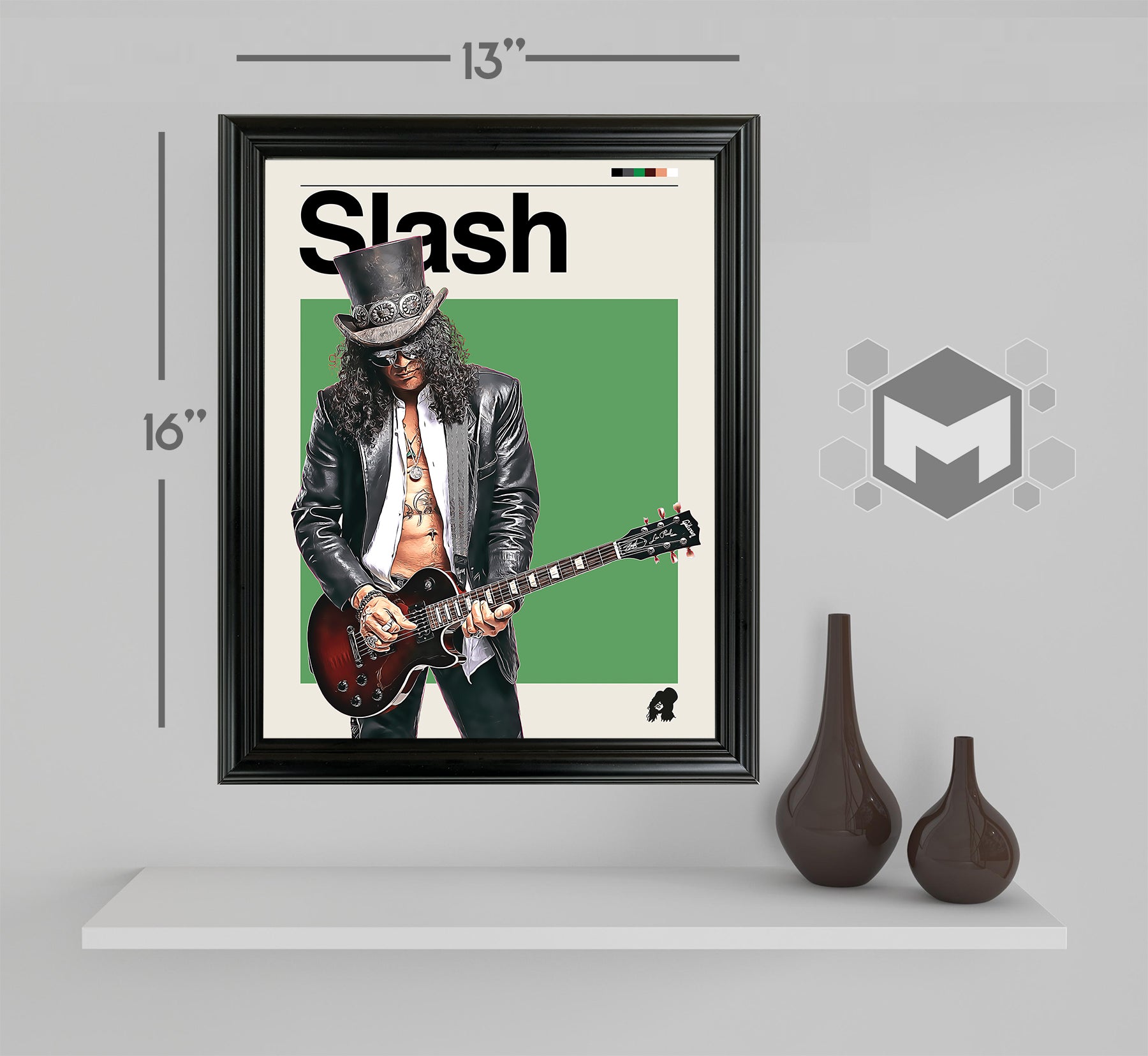 Slash Framed Sports Art Photo by Thomas Maxwell