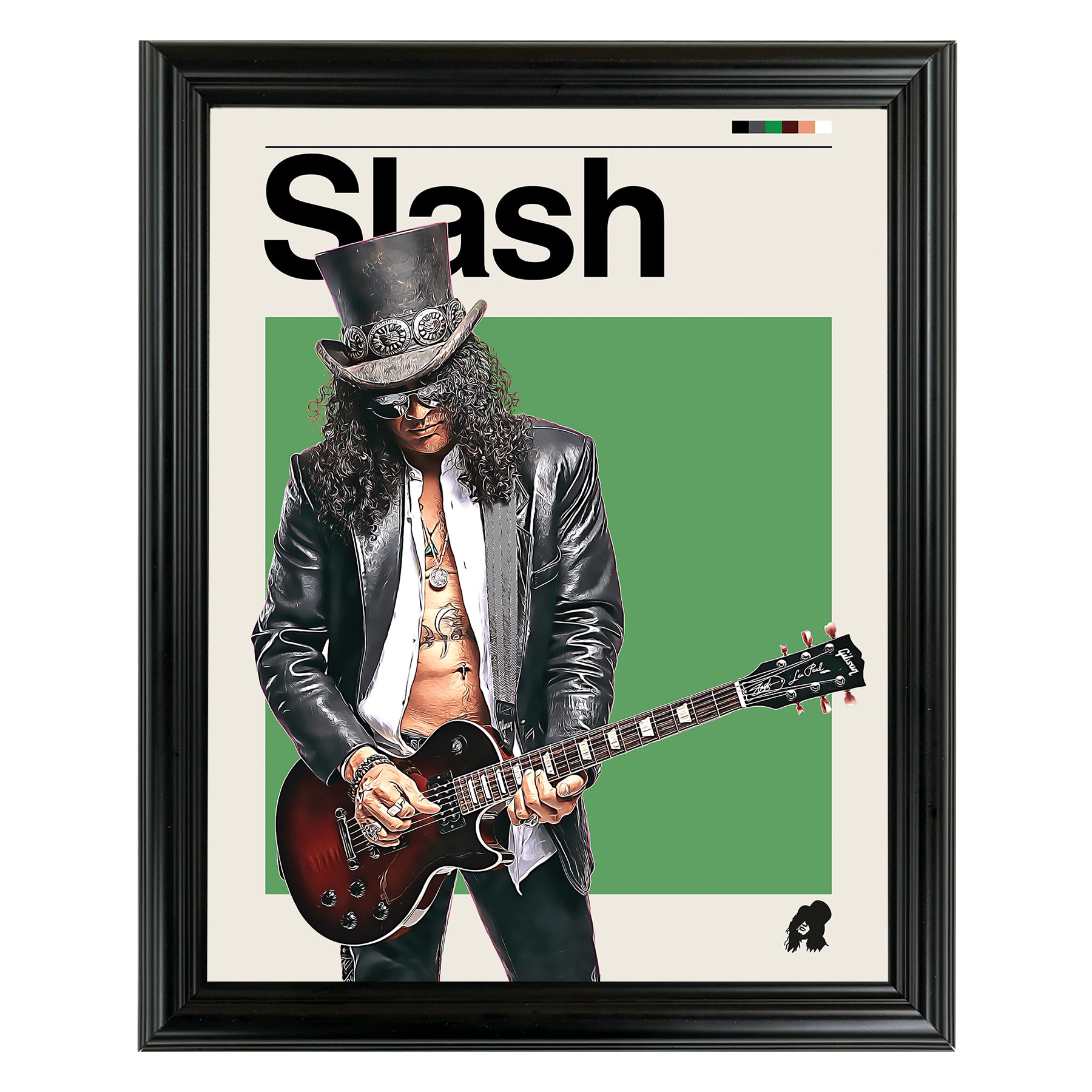 Slash Framed Sports Art Photo by Thomas Maxwell