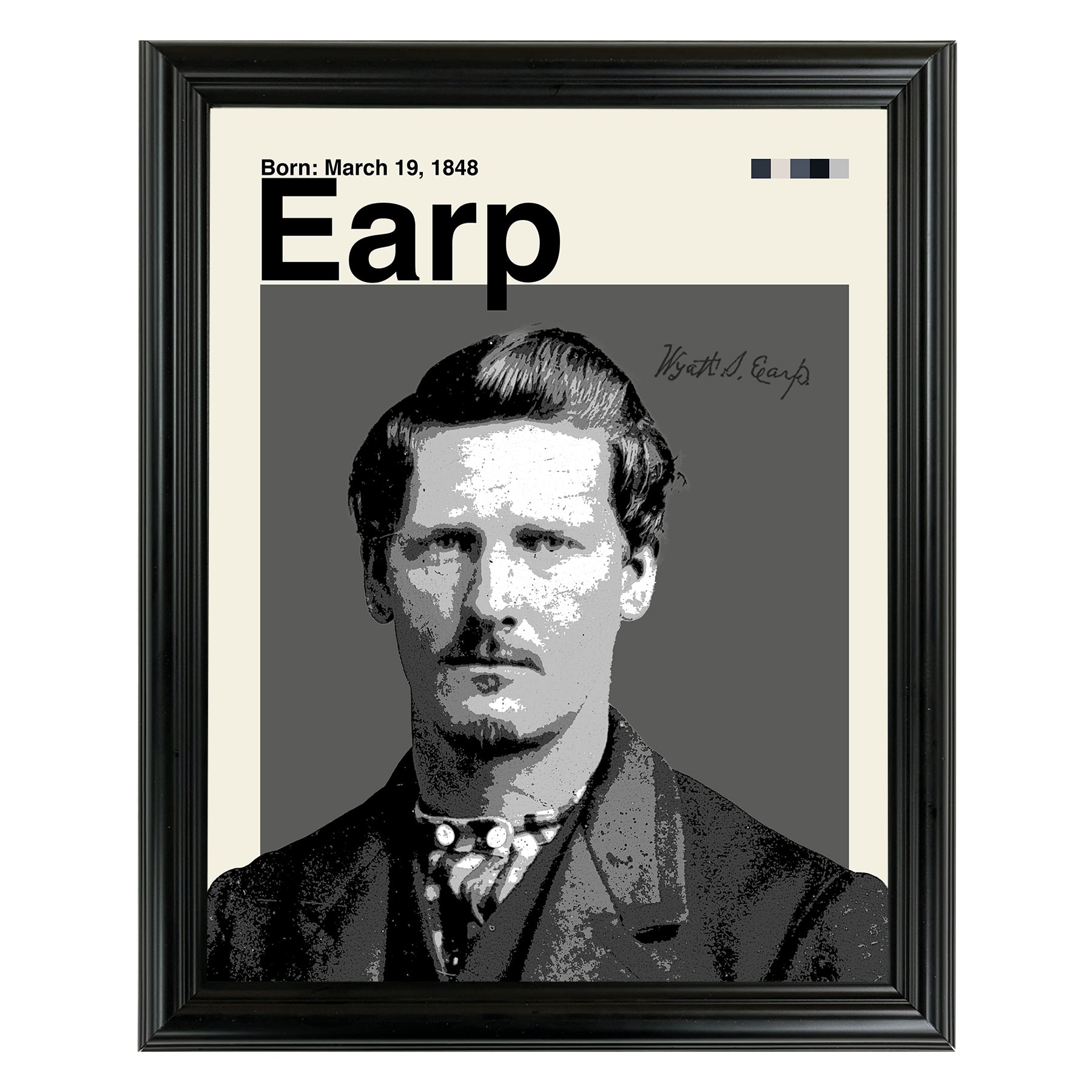 Wyatt Earp Framed Sports Art Photo by Thomas Maxwell