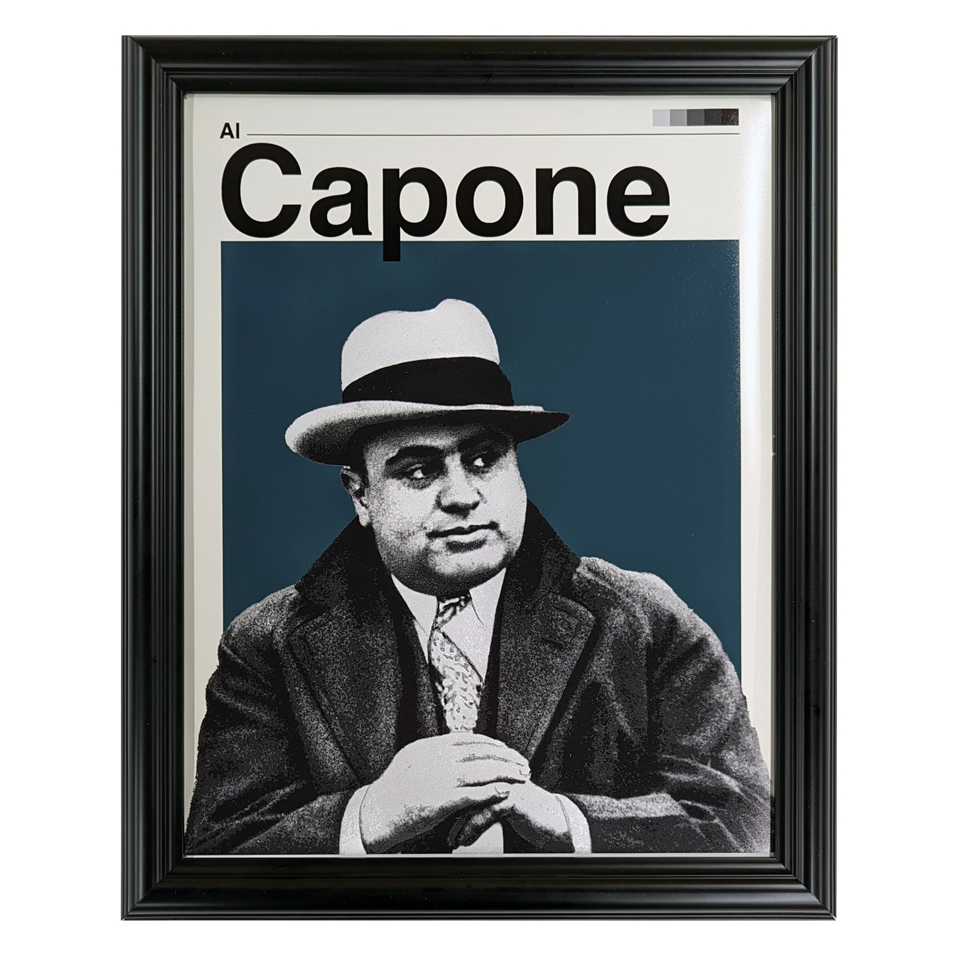 Al Capone Framed Mid-Century Modern Art Photo by Thomas Maxwell