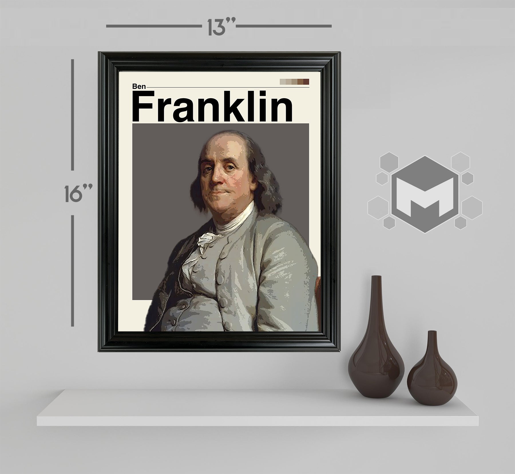 Ben Franklin Framed Sports Art Photo by Thomas Maxwell