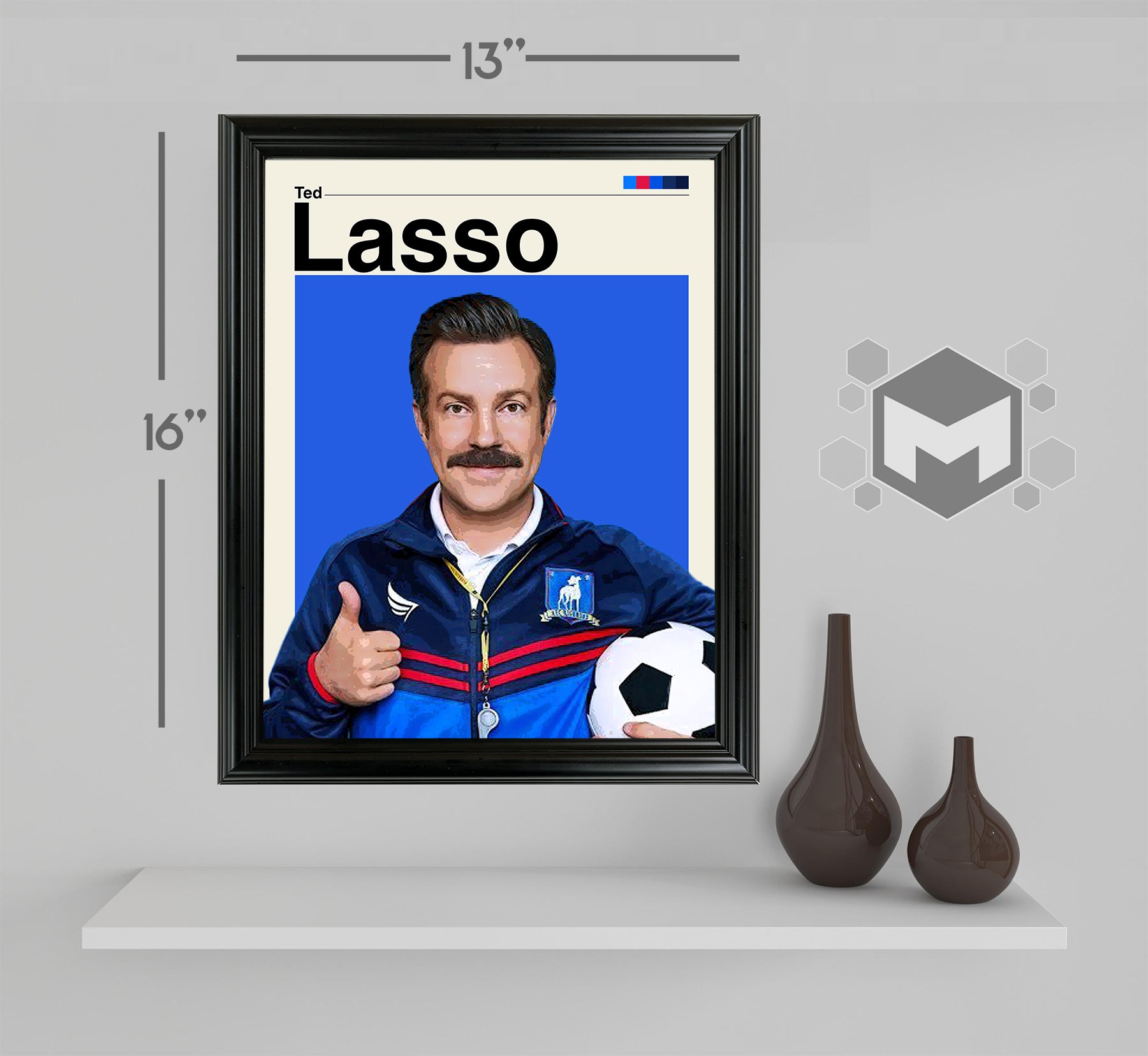 Ted Lasso Framed Sports Art Photo by Thomas Maxwell