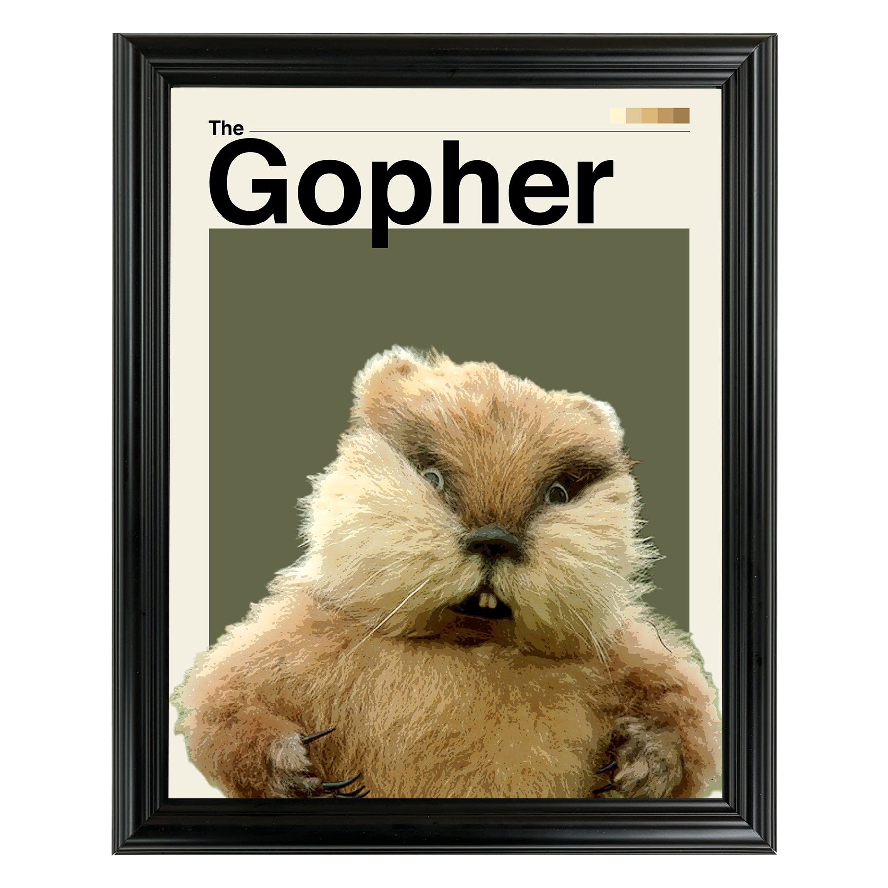 The Gopher Framed Sports Art Photo by Thomas Maxwell