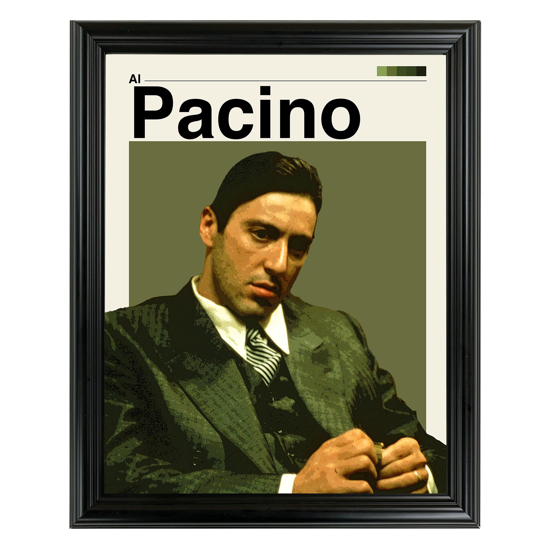 Al Pacino Framed Sports Art Photo by Thomas Maxwell