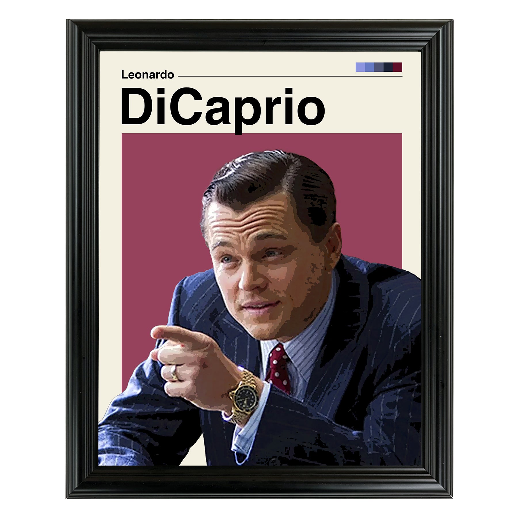 Leonardo DiCaprio Framed Sports Art Photo by Thomas Maxwell