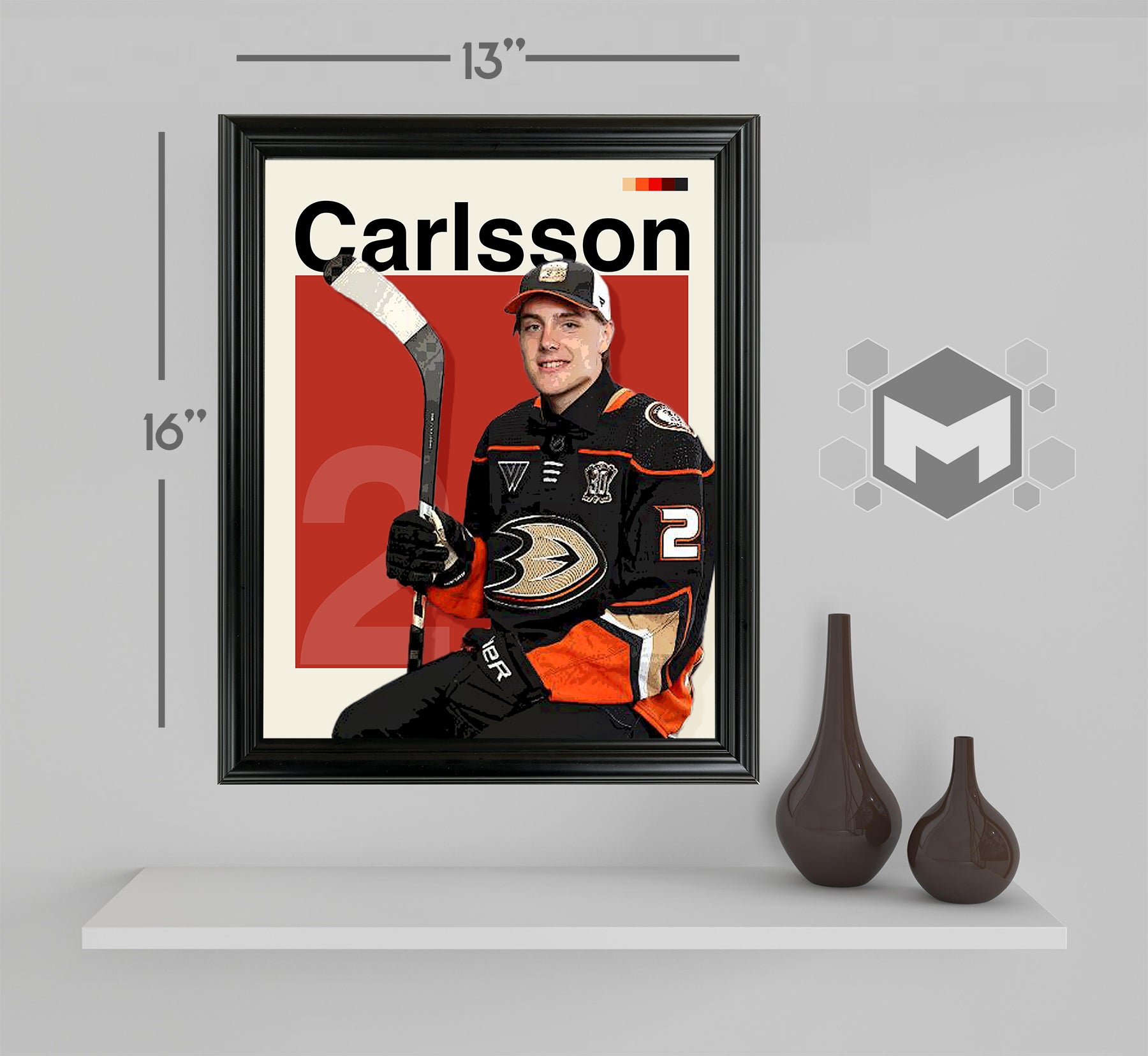 Leo Carlsson Framed Sports Art Photo by Thomas Maxwell