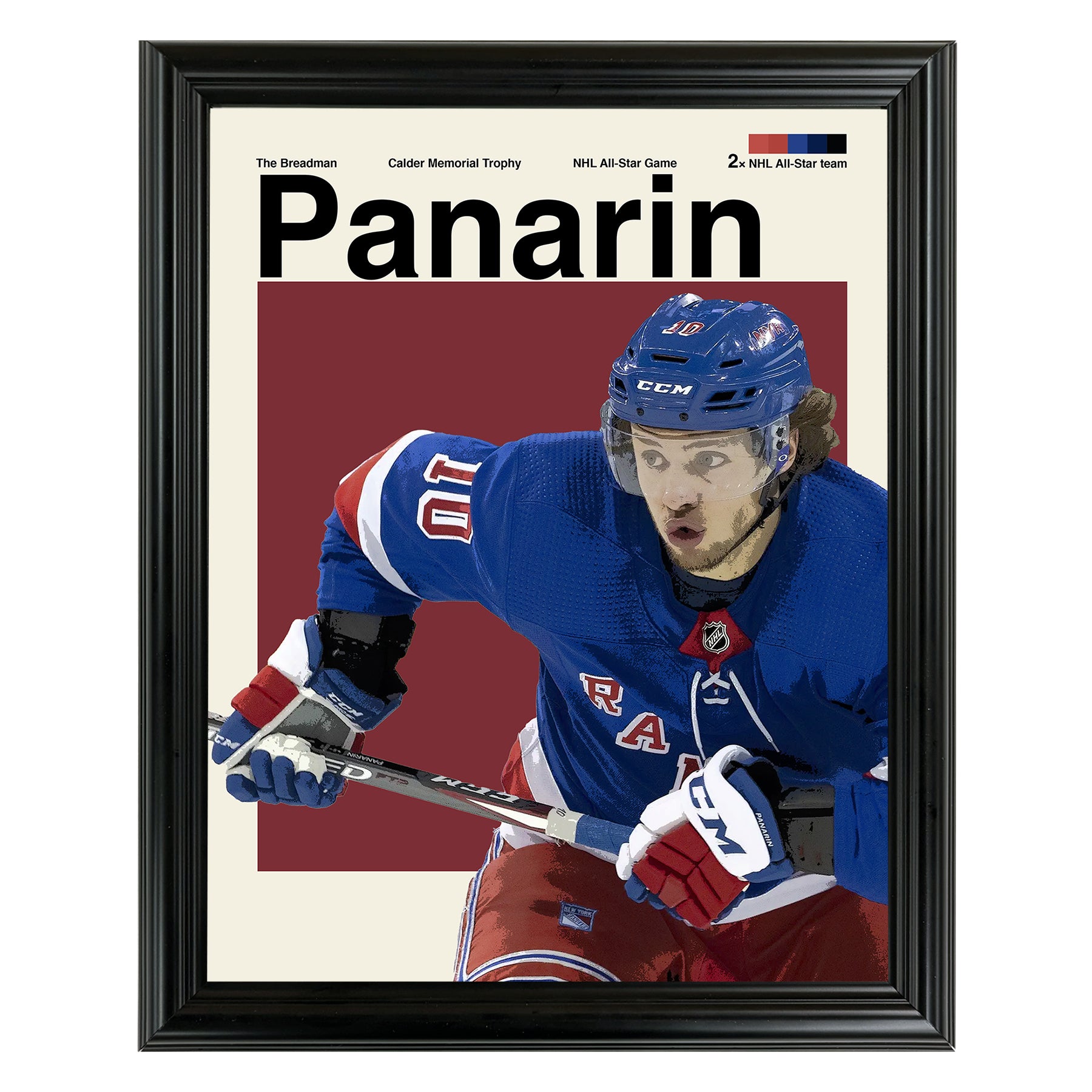 Artemi Panarin Framed Sports Art Photo by Thomas Maxwell