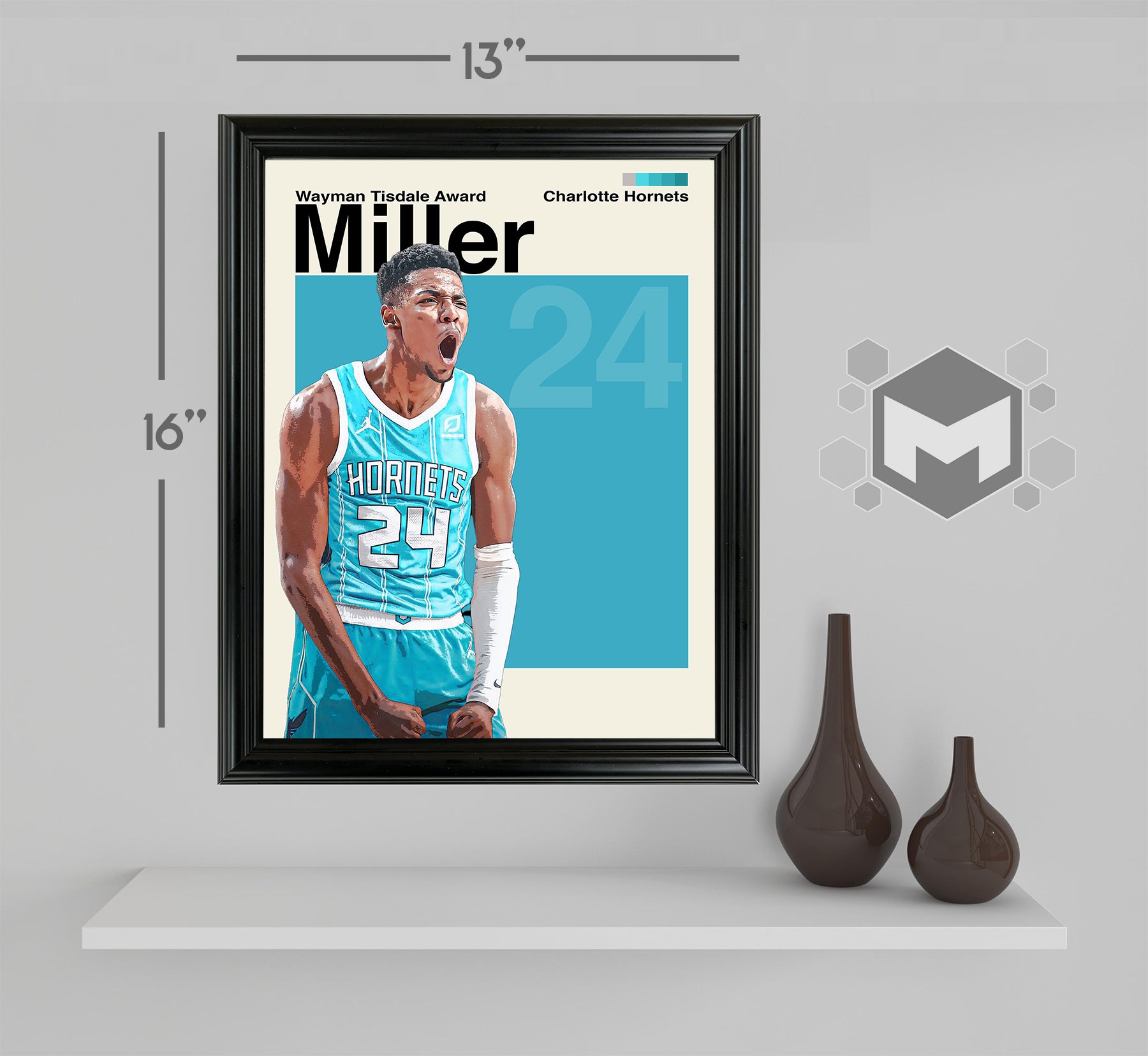 Brandon Miller Framed Sports Art Photo by Thomas Maxwell