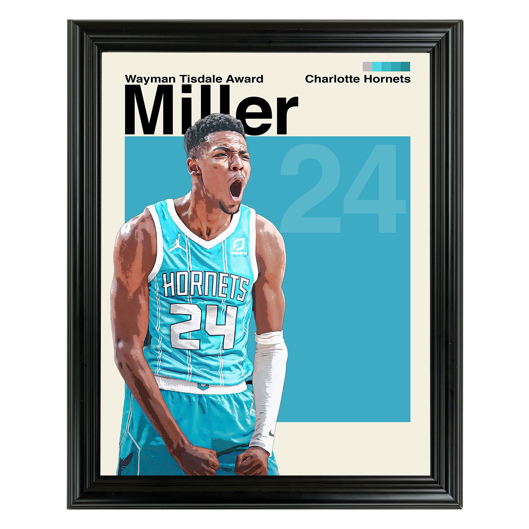 Brandon Miller Framed Sports Art Photo by Thomas Maxwell