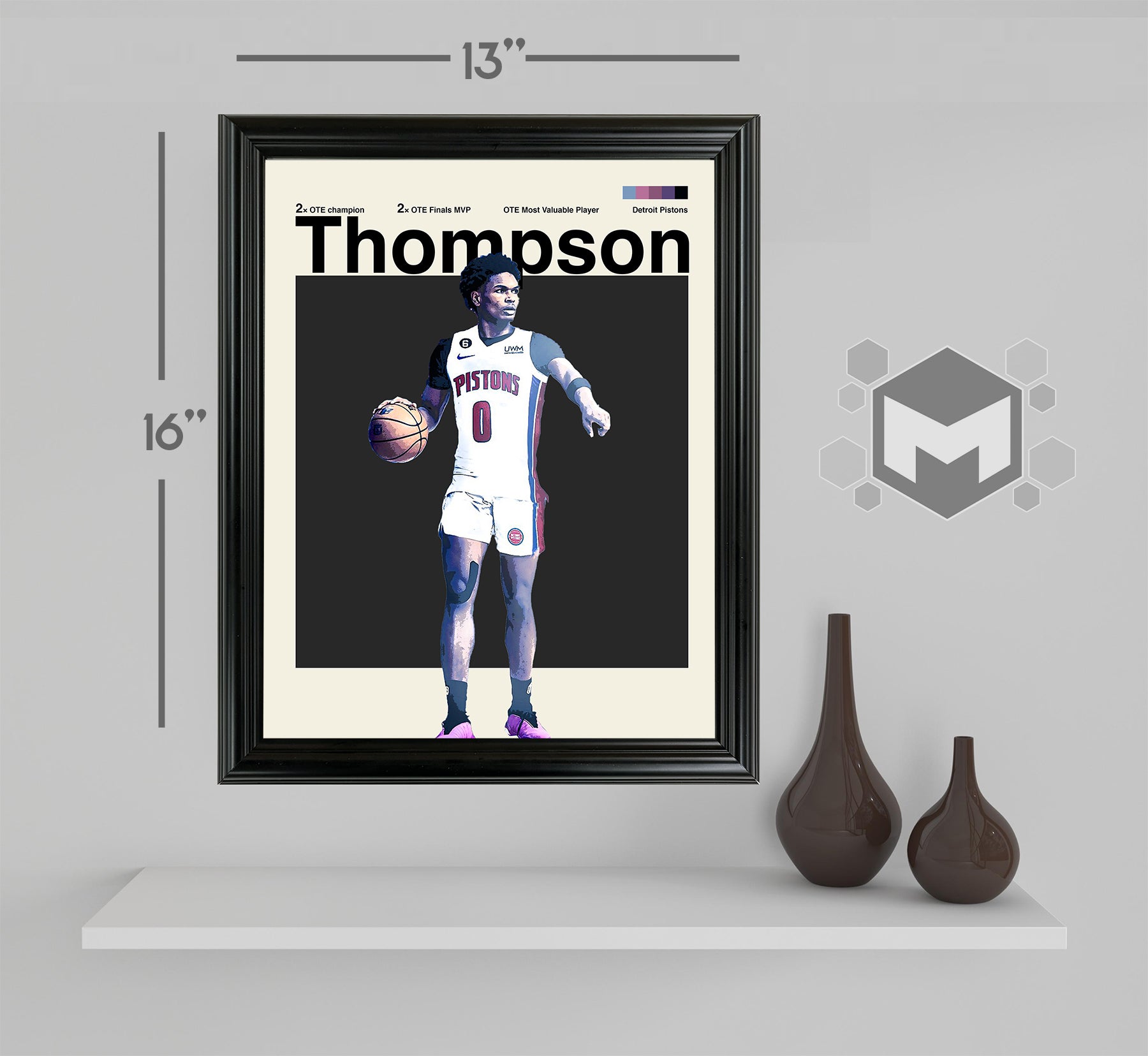 Ausar Thompson Framed Sports Art Photo by Thomas Maxwell