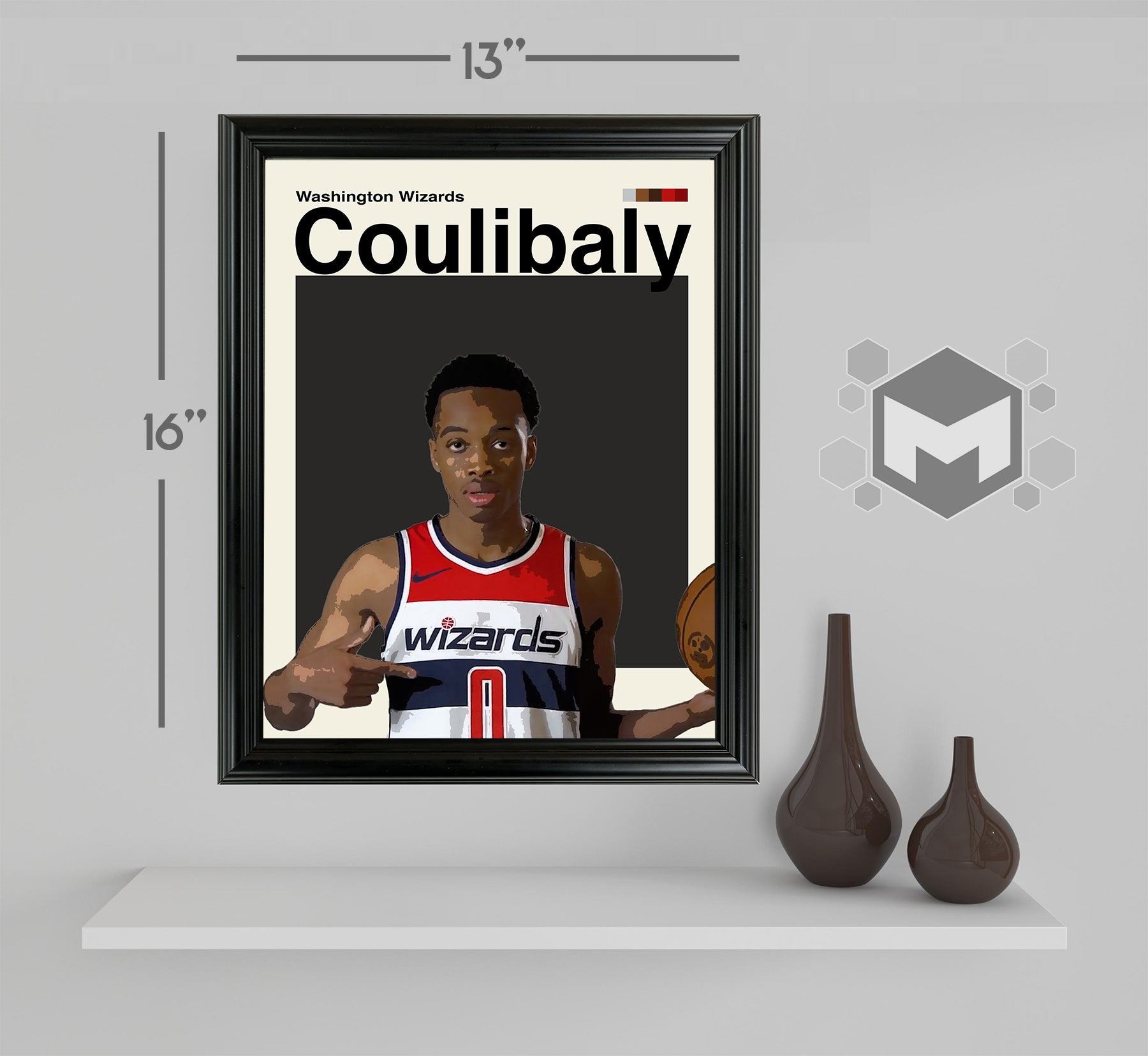 Bilal Coulibaly Framed Sports Art Photo by Thomas Maxwell