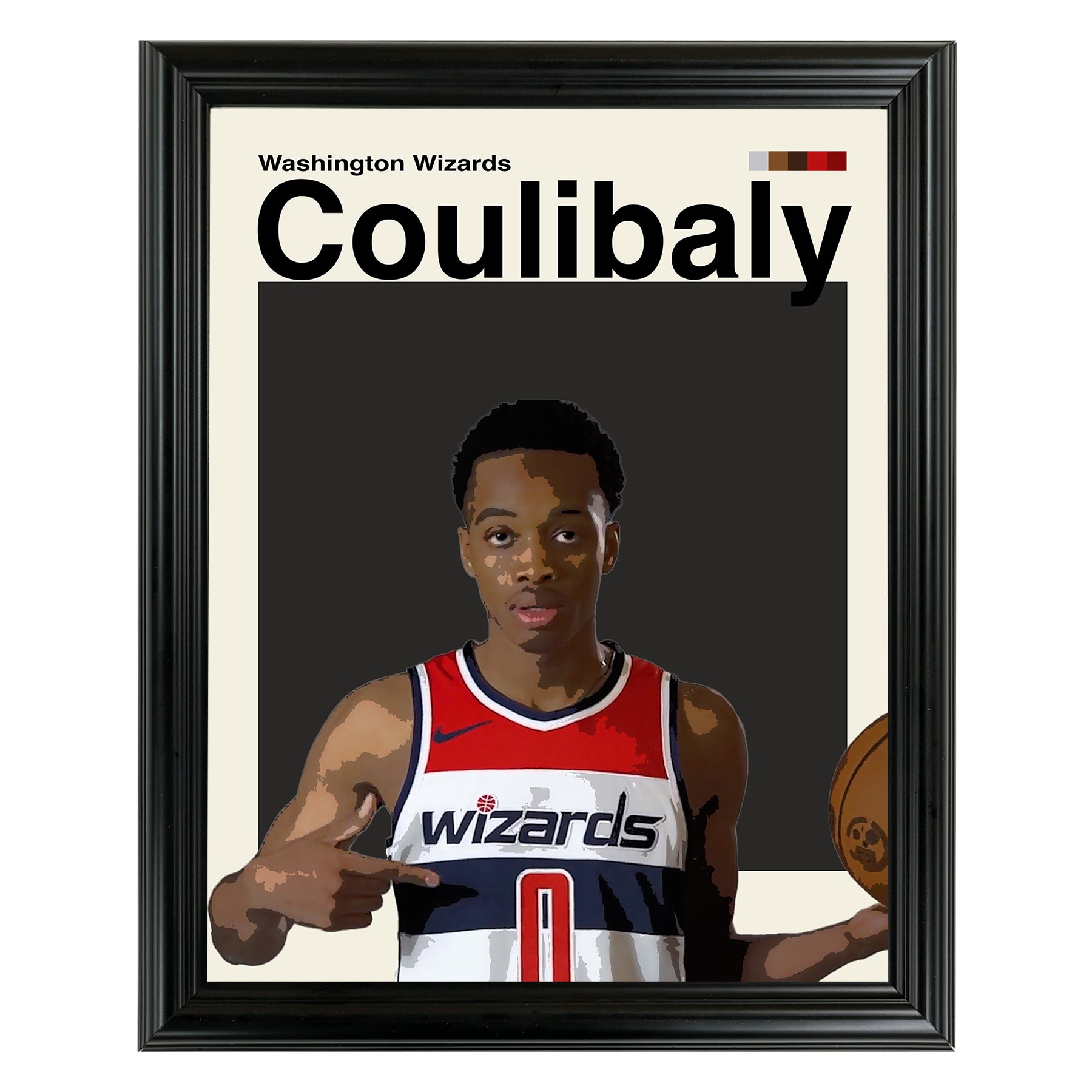 Bilal Coulibaly Framed Sports Art Photo by Thomas Maxwell