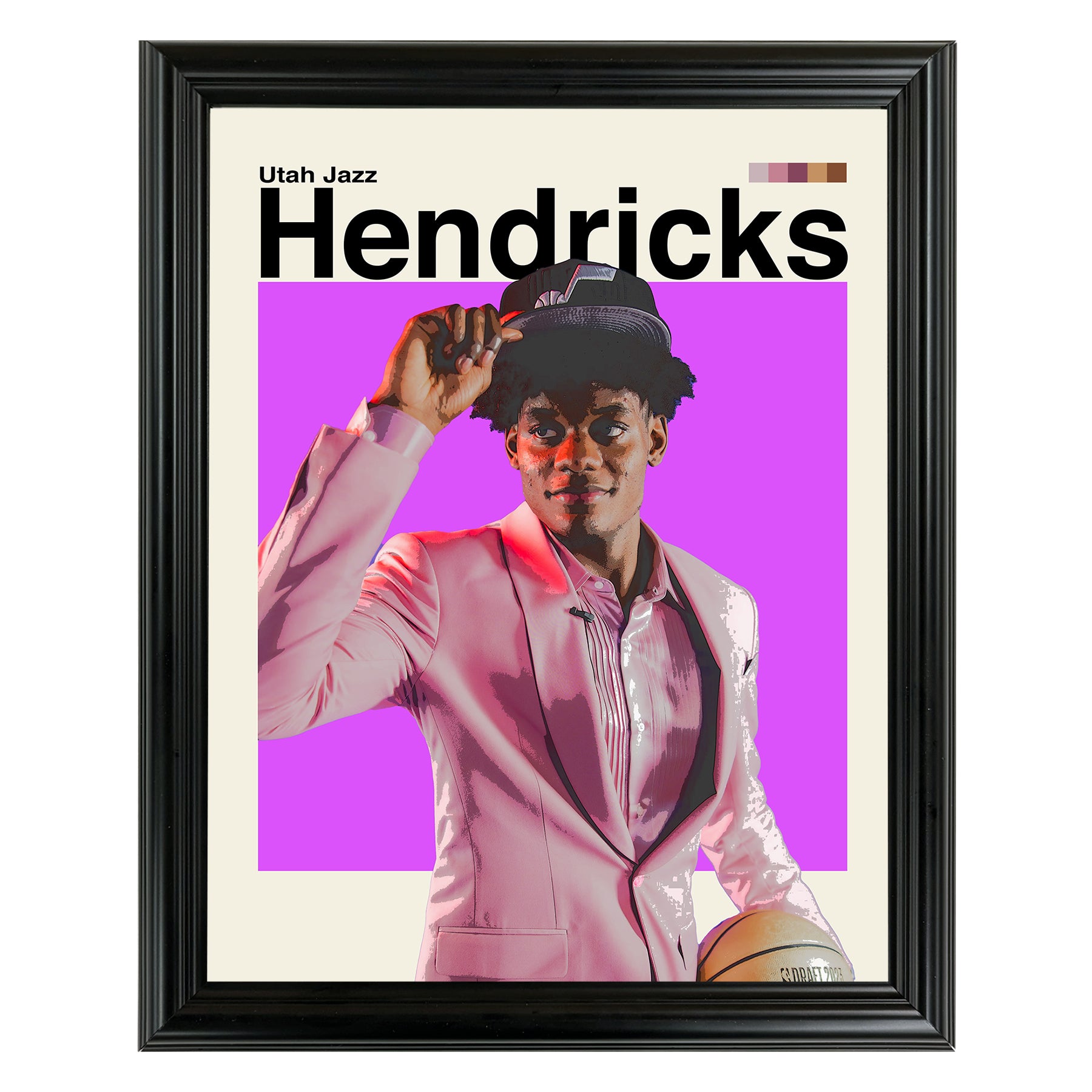 Taylor Hendricks Framed Sports Art Photo by Thomas Maxwell