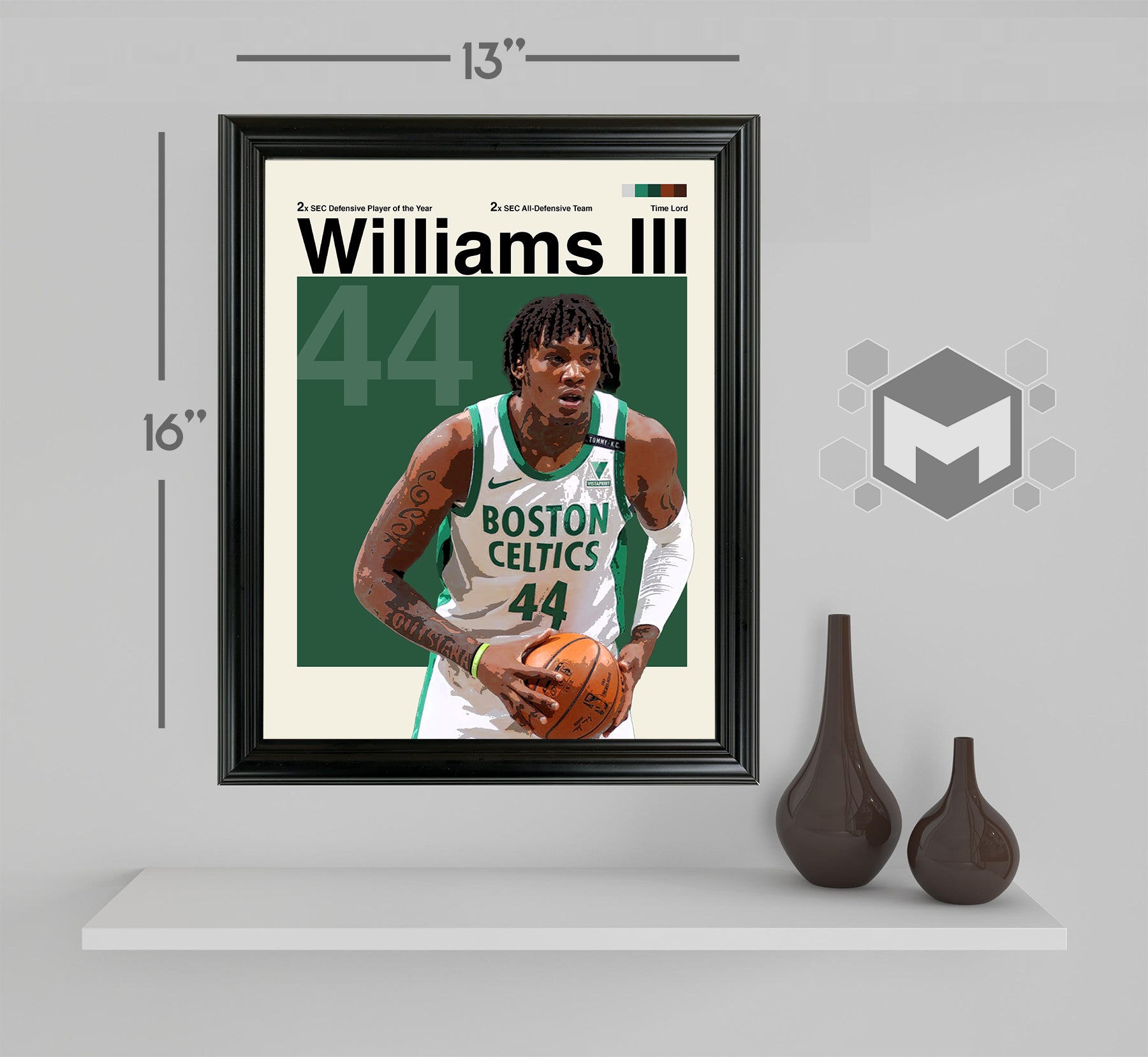 Robert Williams III Framed Sports Art Photo by Thomas Maxwell