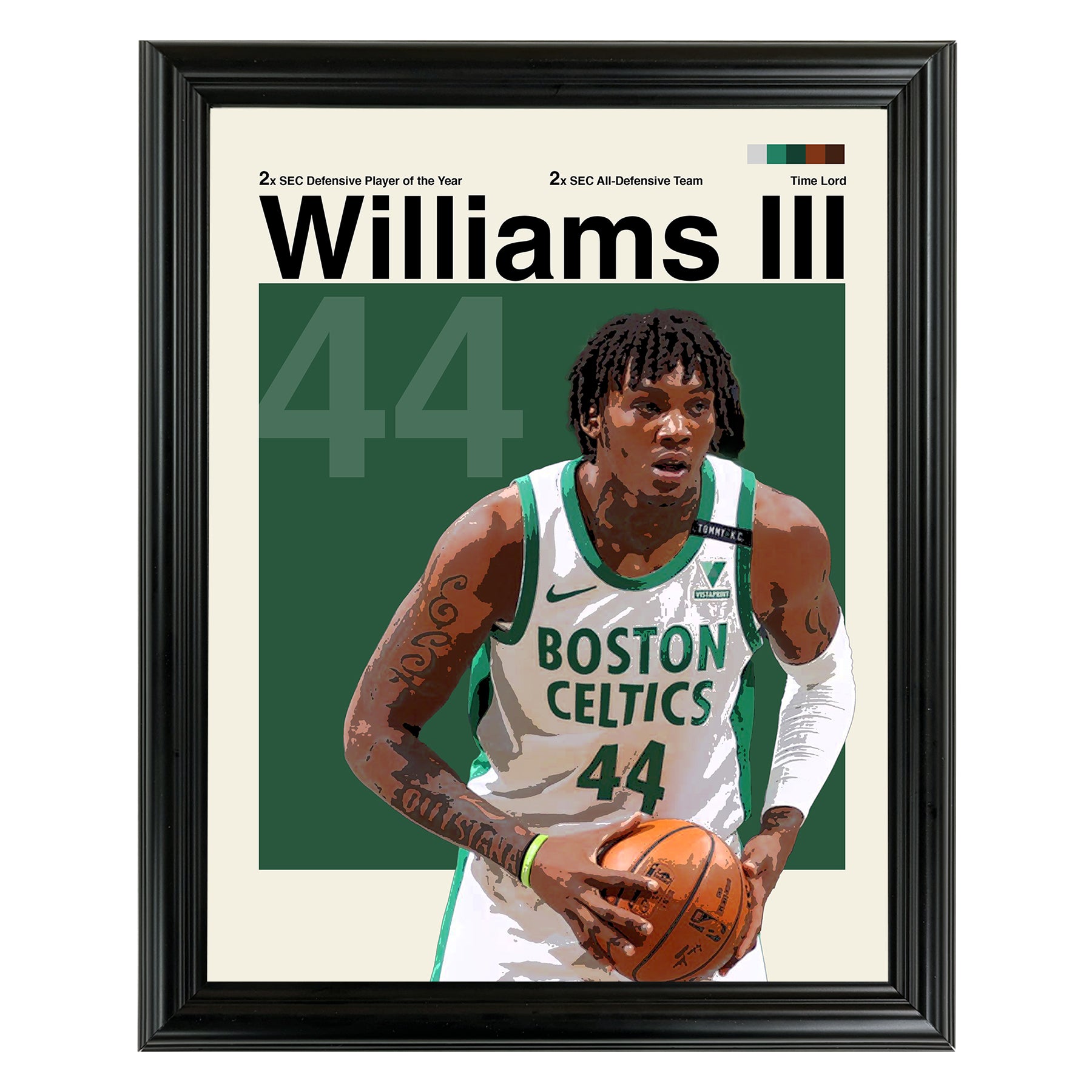 Robert Williams III Framed Sports Art Photo by Thomas Maxwell