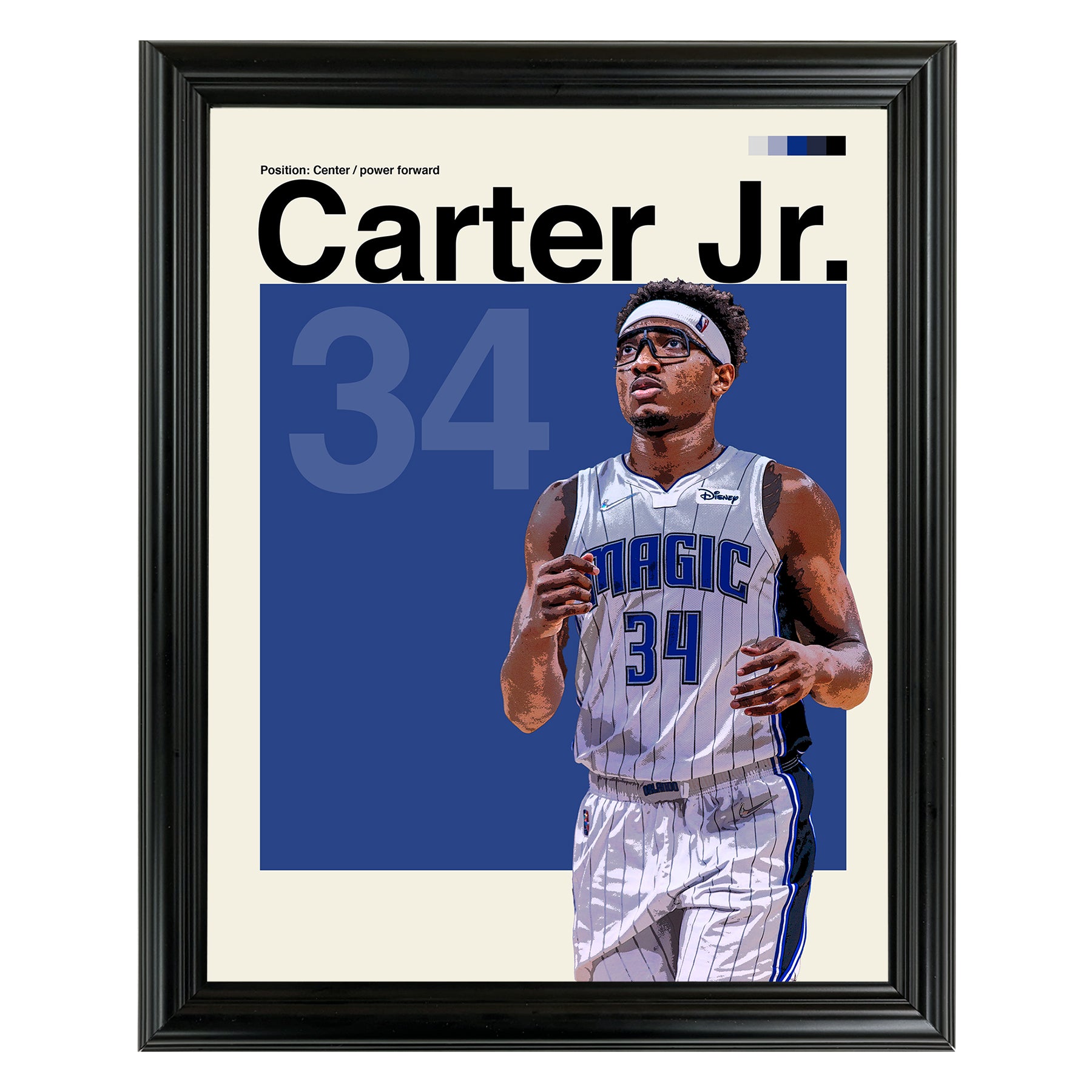 Wendell Carter Jr. Framed Sports Art Photo by Thomas Maxwell