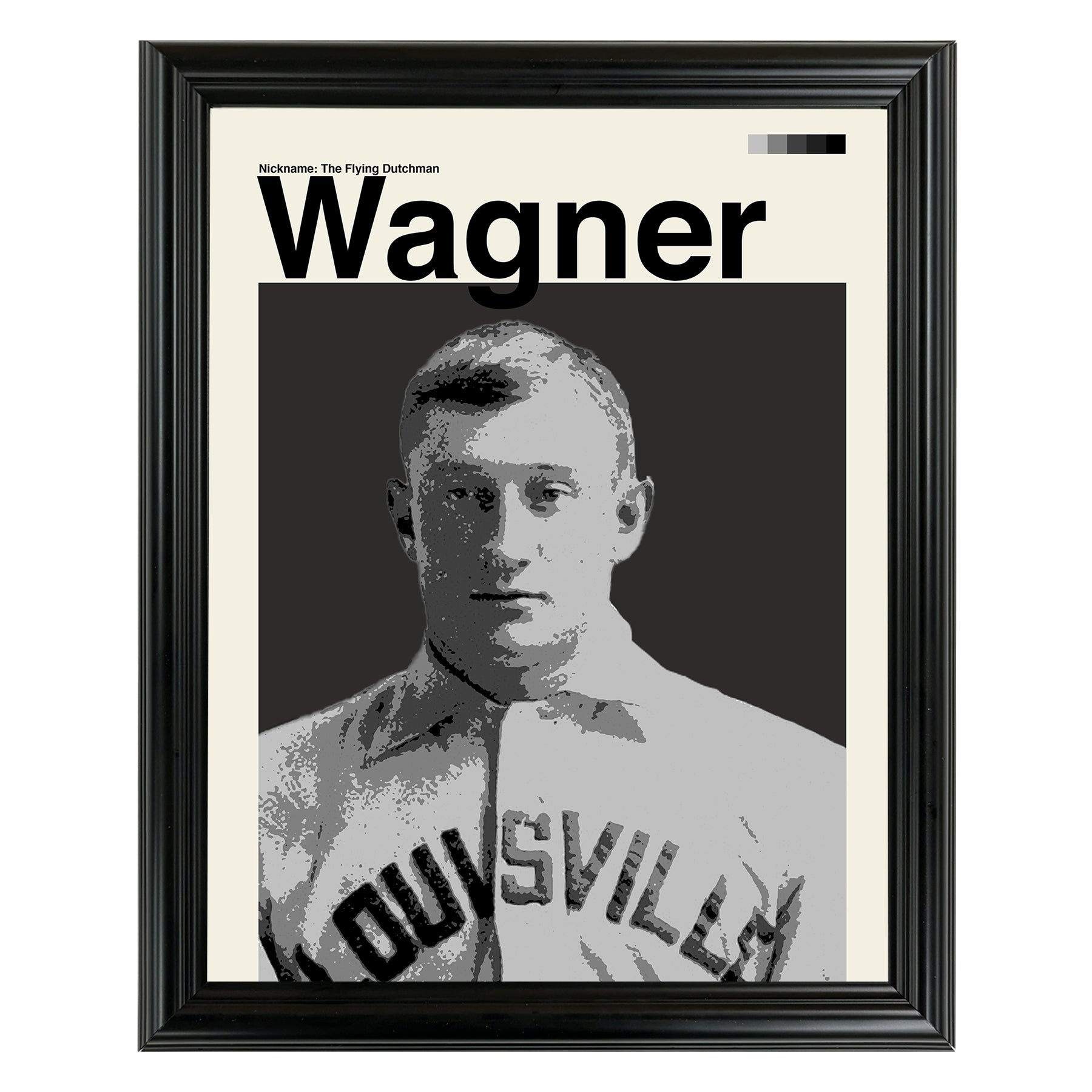 Honus Wagner Framed Sports Art Photo by Thomas Maxwell