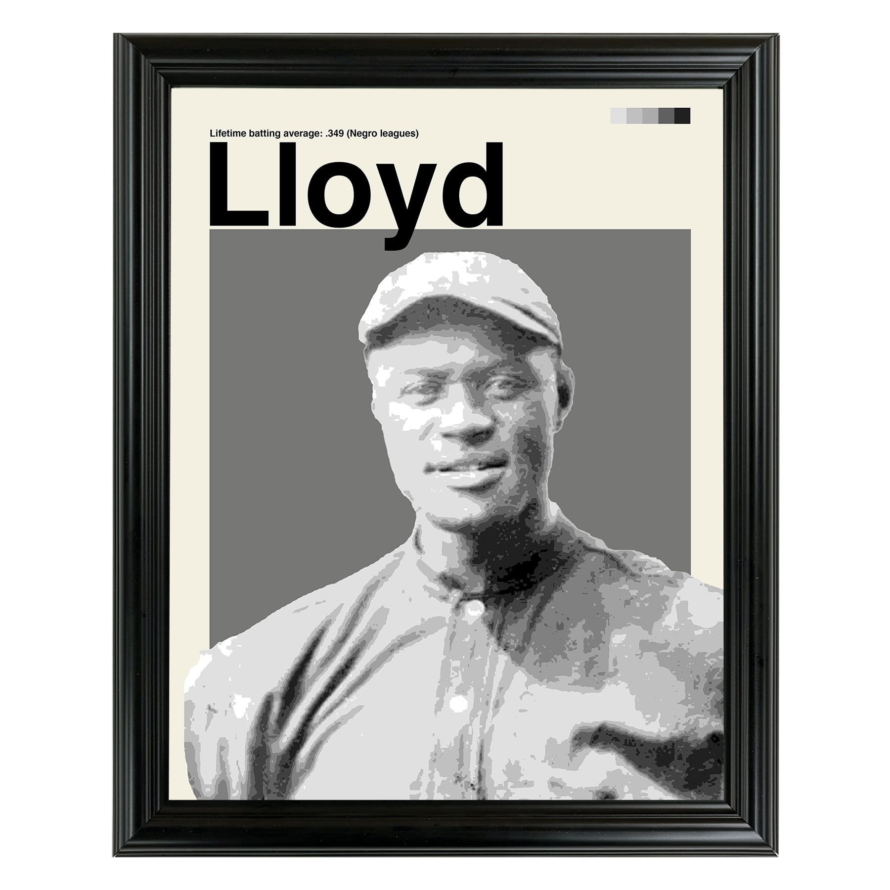 Pop Lloyd Framed Sports Art Photo by Thomas Maxwell