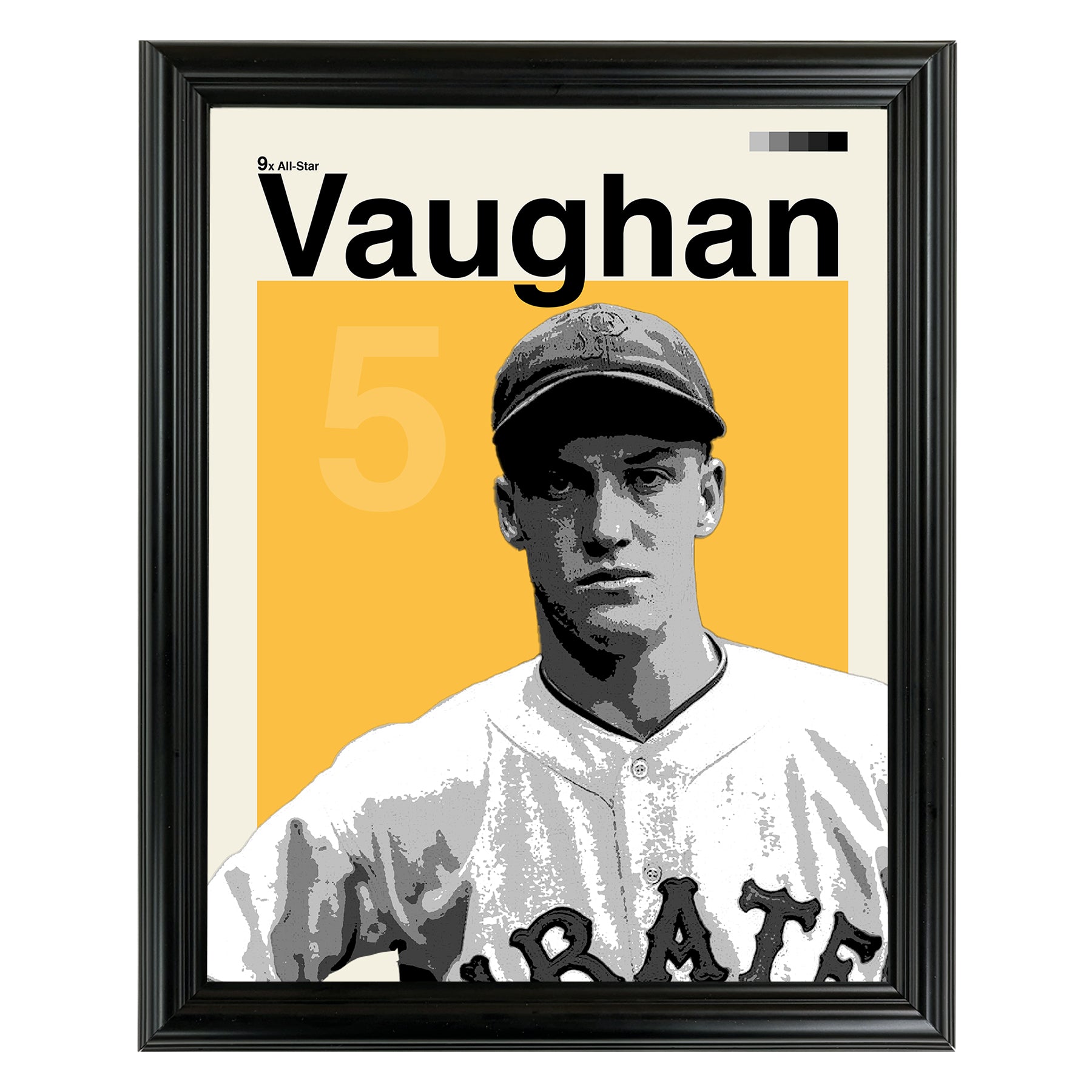 Arky Vaughan Framed Sports Art Photo by Thomas Maxwell