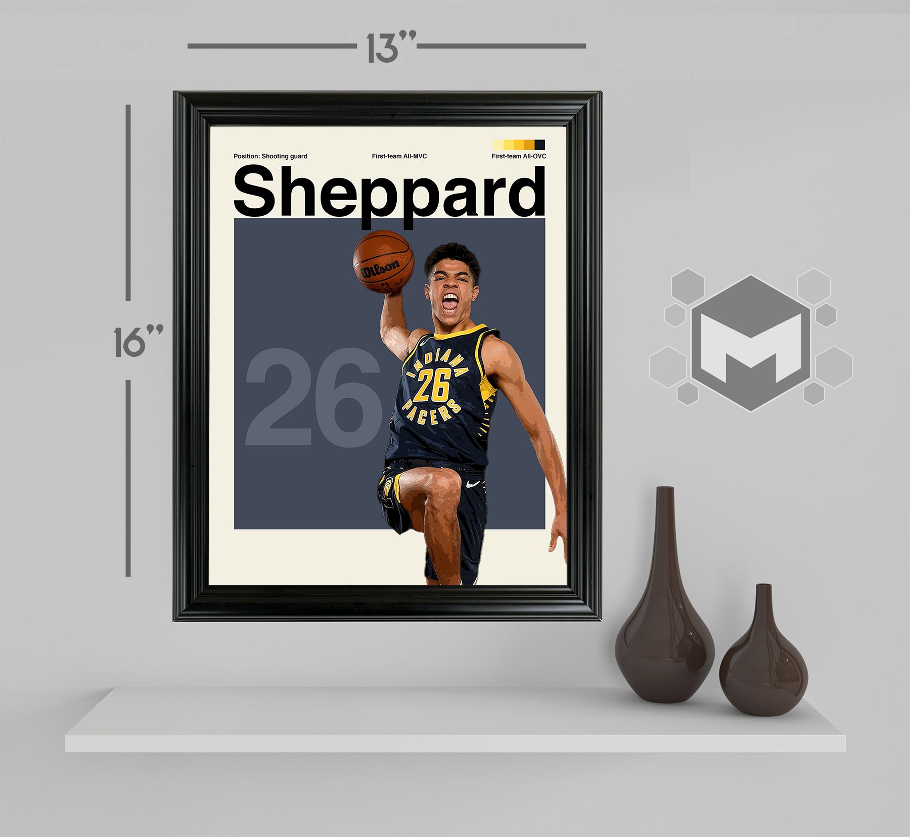 Ben Sheppard Framed Sports Art Photo by Thomas Maxwell