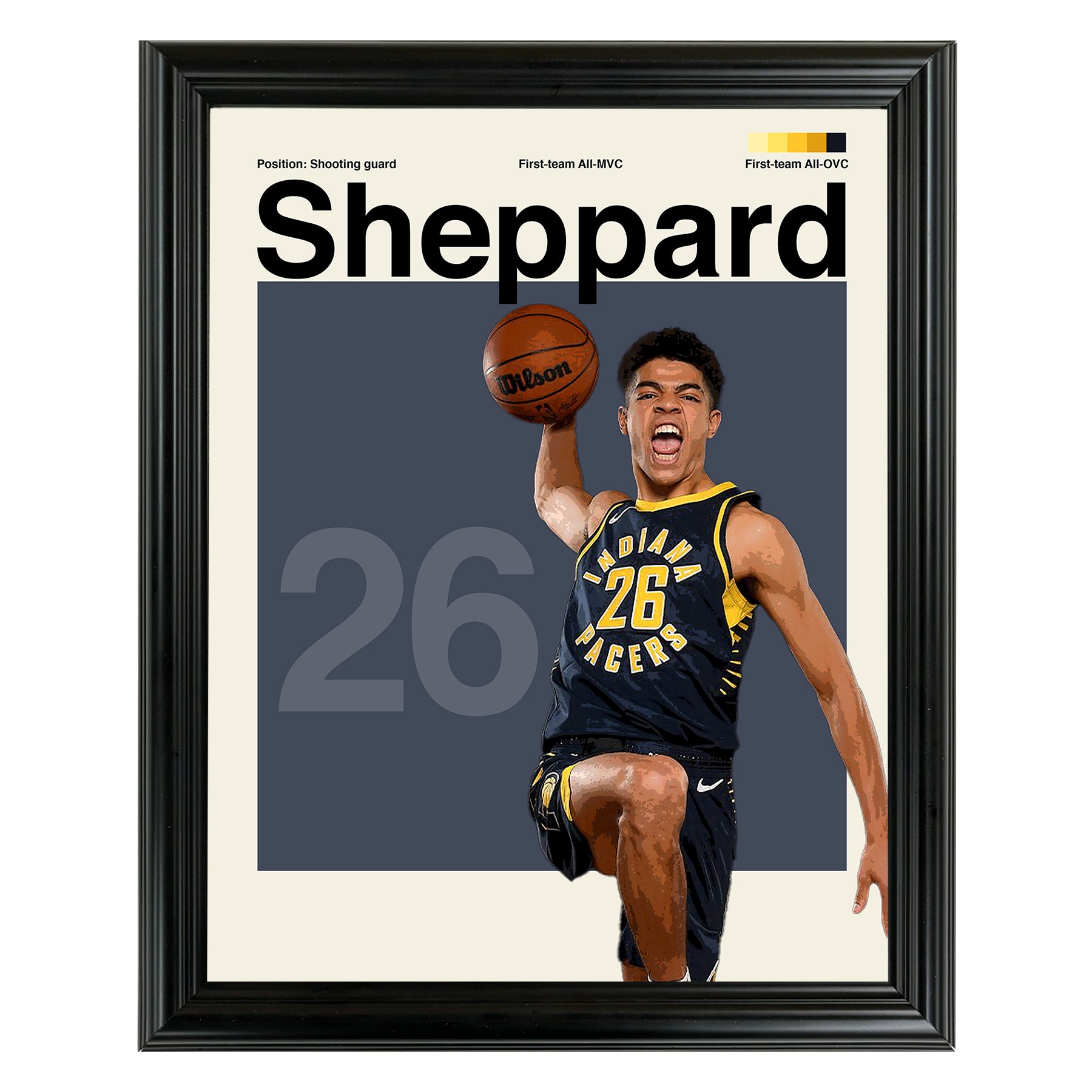 Ben Sheppard Framed Sports Art Photo by Thomas Maxwell