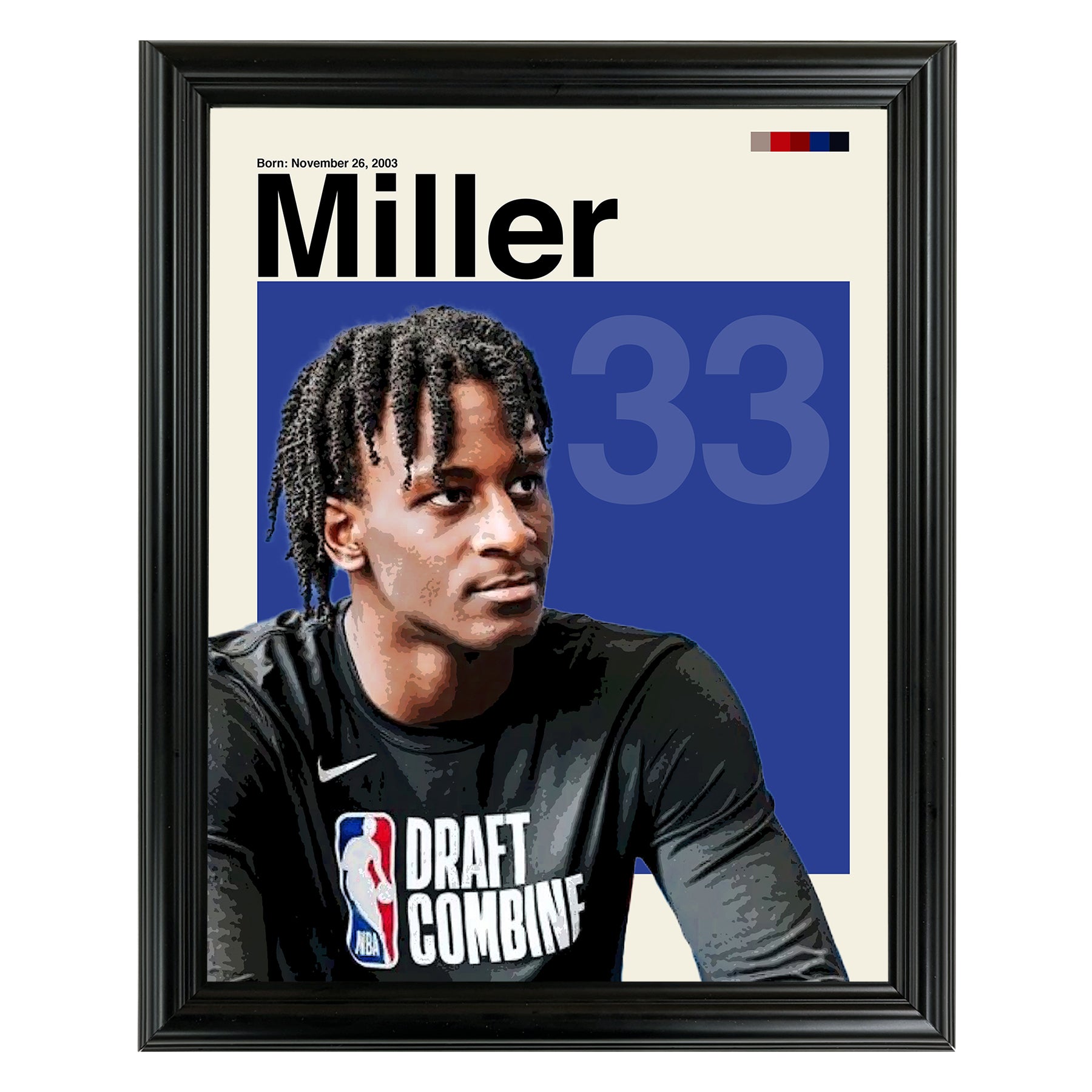 Leonard Miller Framed Sports Art Photo by Thomas Maxwell