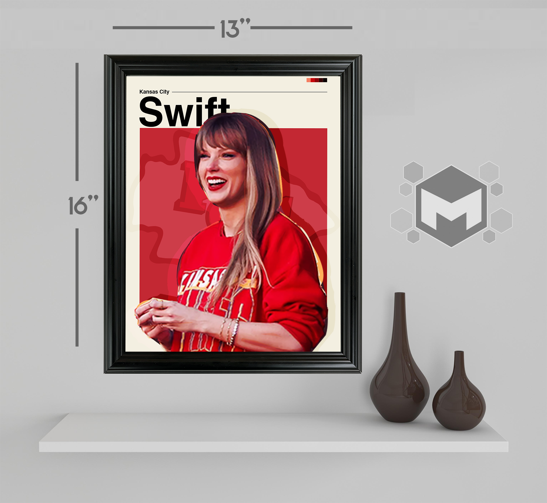 Taylor Swift Framed Sports Art Photo by Thomas Maxwell