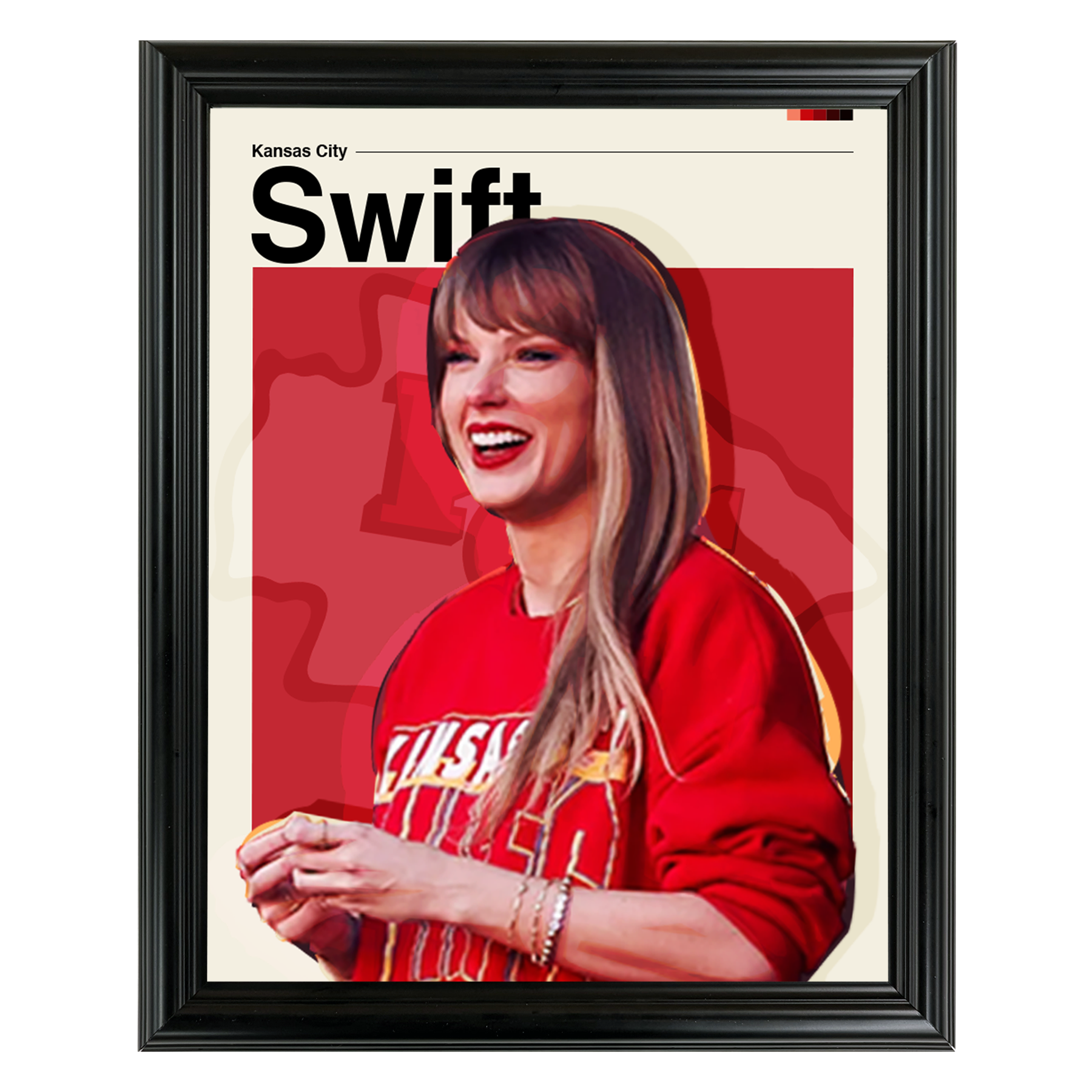 Taylor Swift Framed Sports Art Photo by Thomas Maxwell