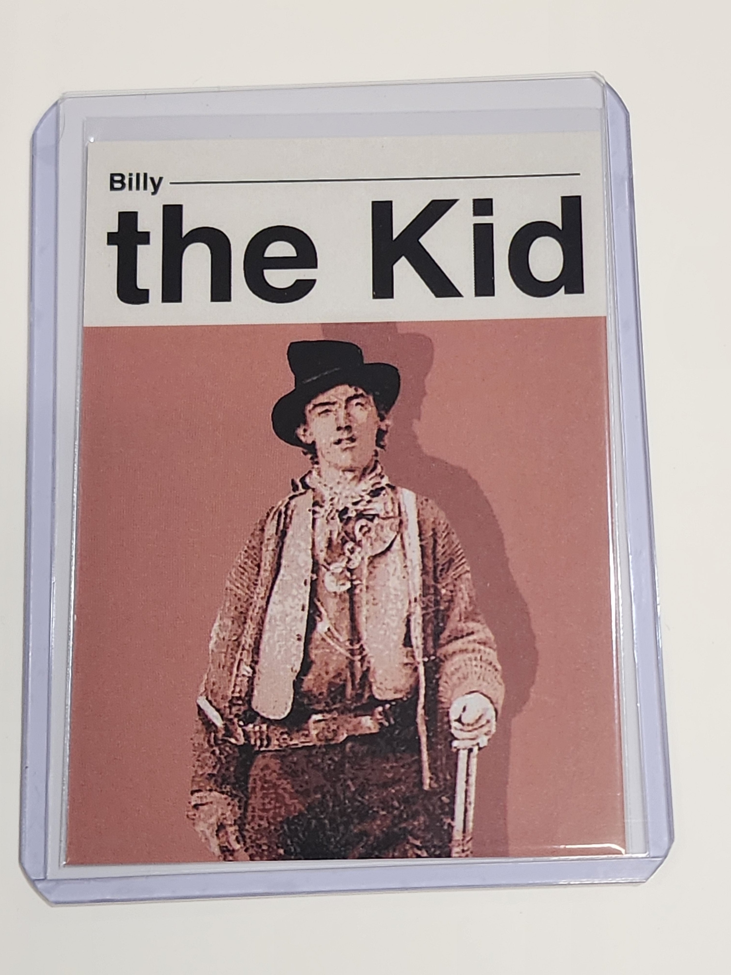 Billy the Kid Artist Signed Famous & Infamous Art Card 1/10