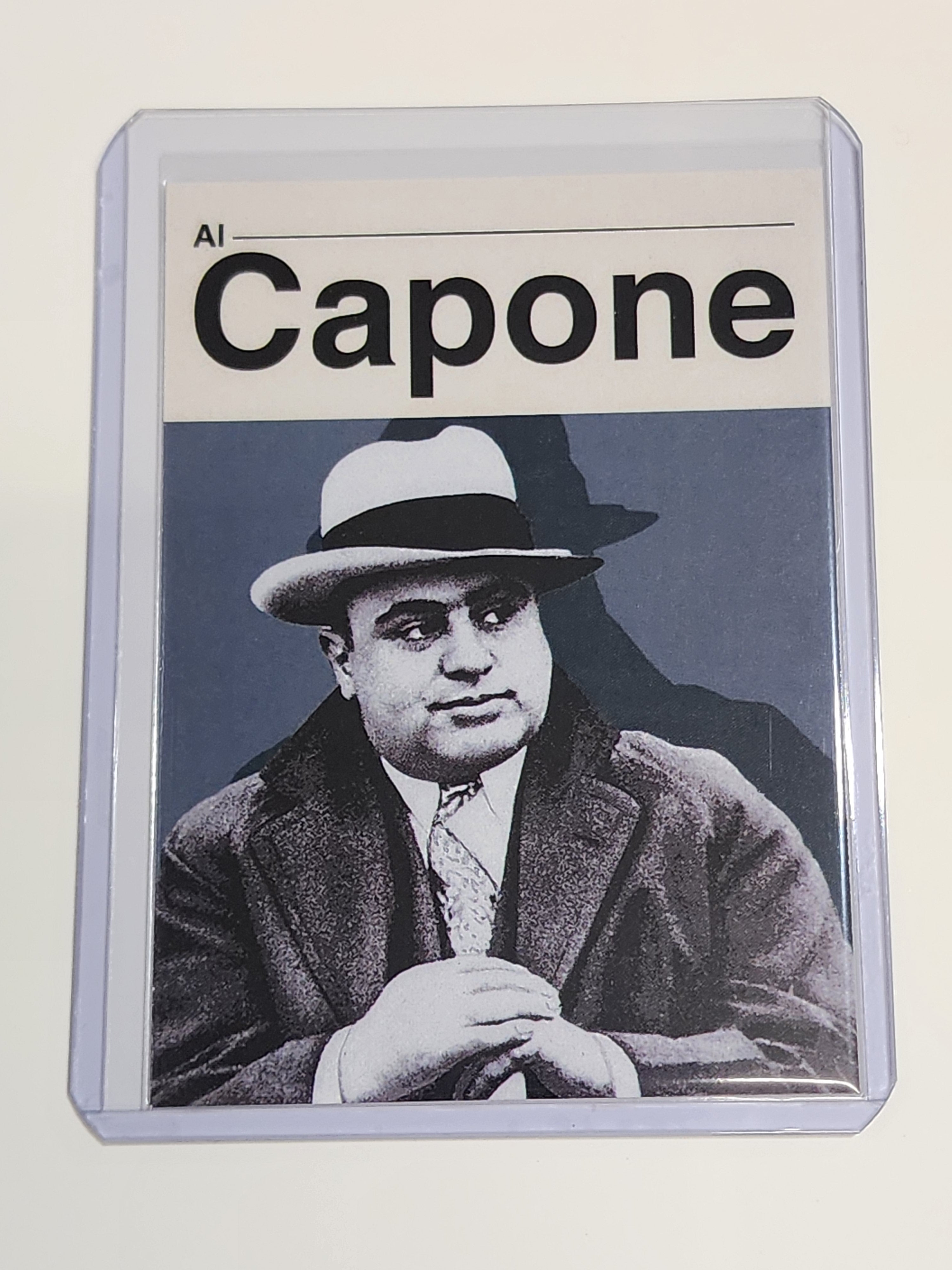 Al Capone Artist Signed Famous & Infamous Art Card 1/10