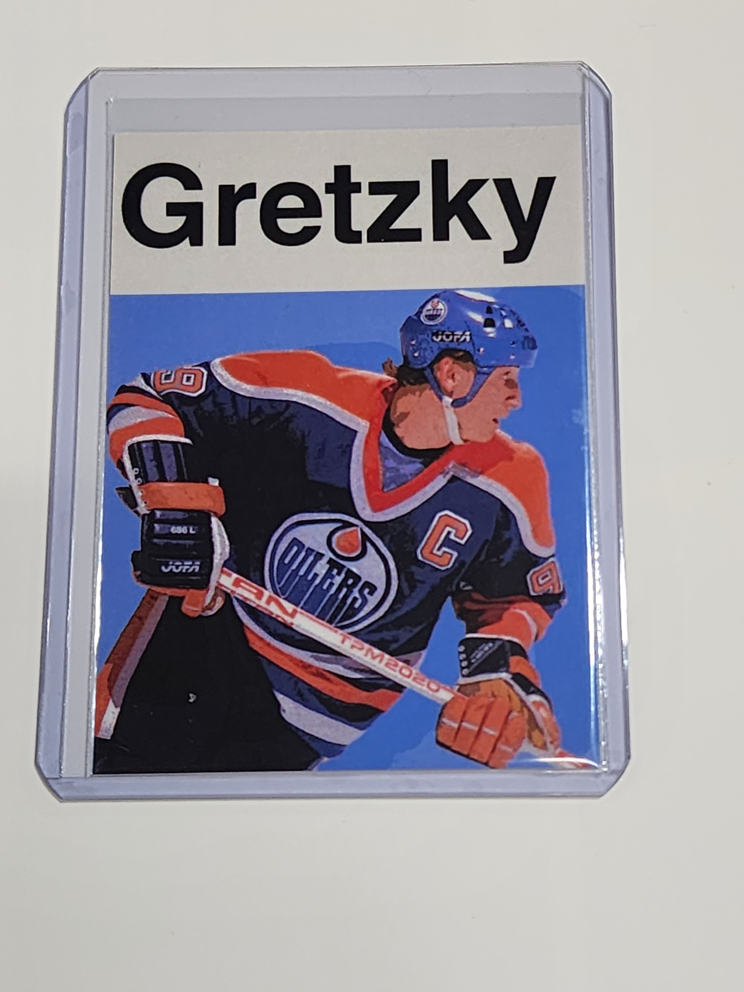 Wayne Gretzky Artist Signed Hockey Art Card 1/10