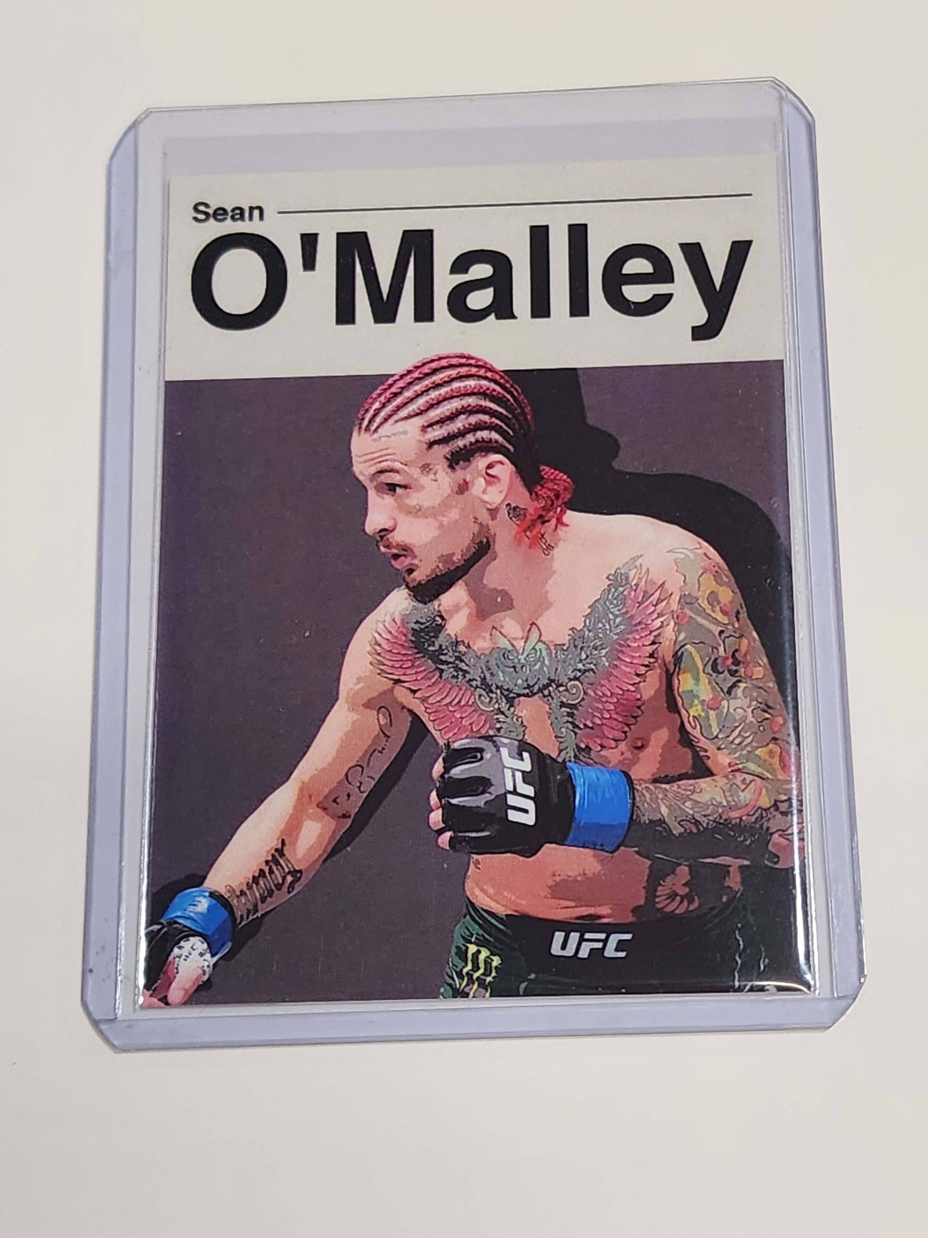 Sean O'Malley Artist Signed MMA Art Card 1/10