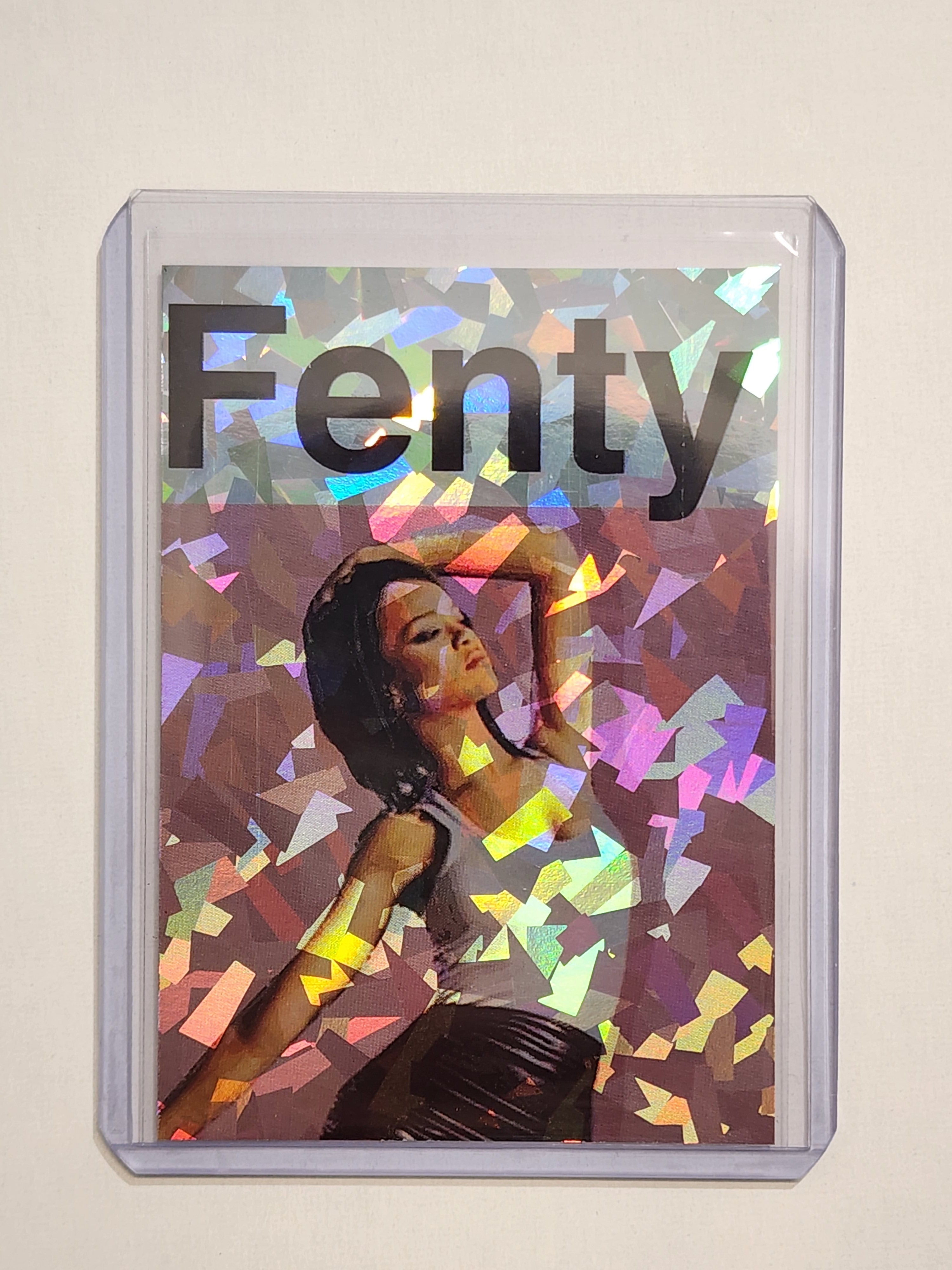 Rhianna Artist Signed Music Refractor Art Card 1/1