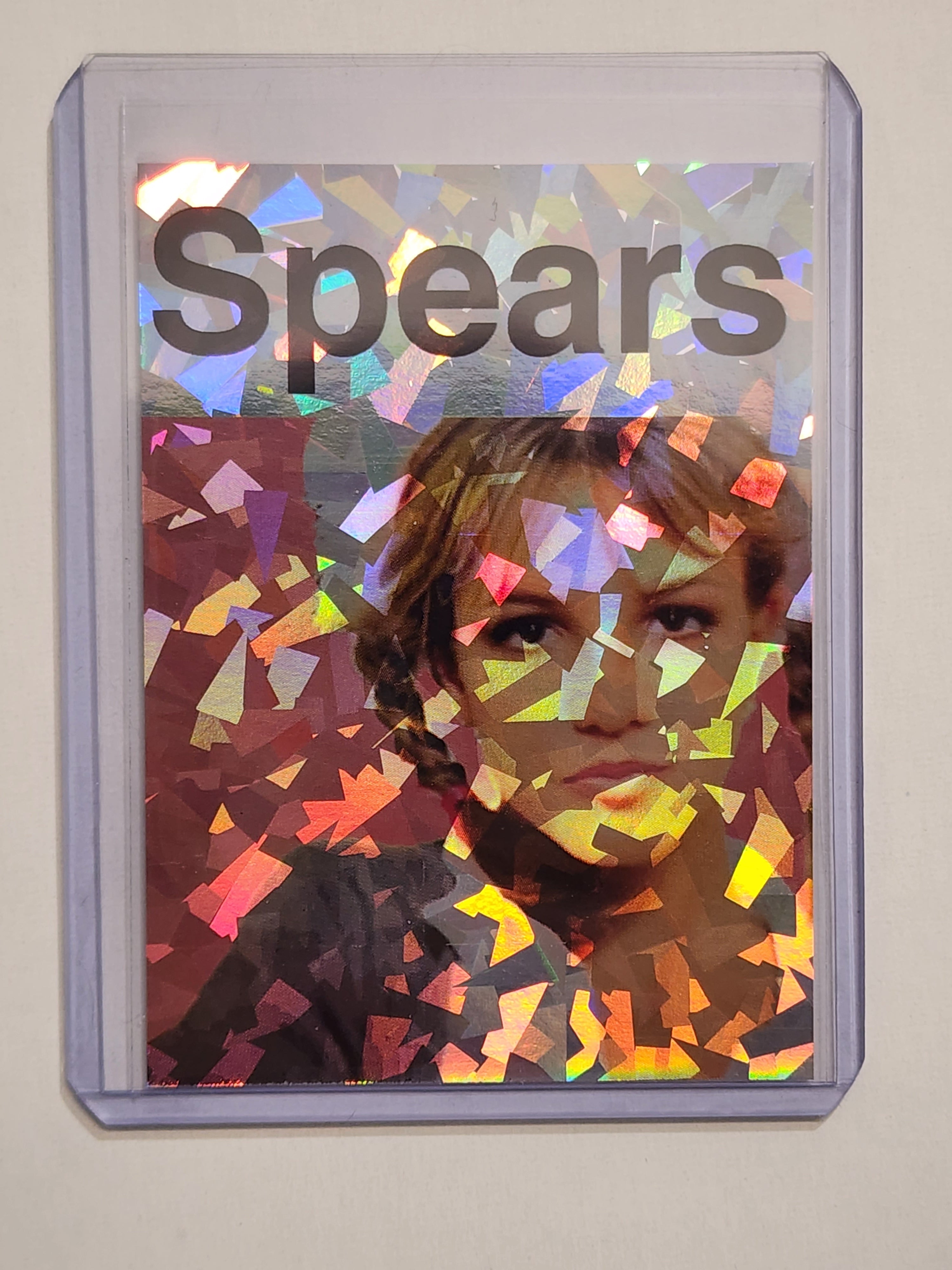 Britney Spears Artist Signed Music Refractor Art Card 1/1