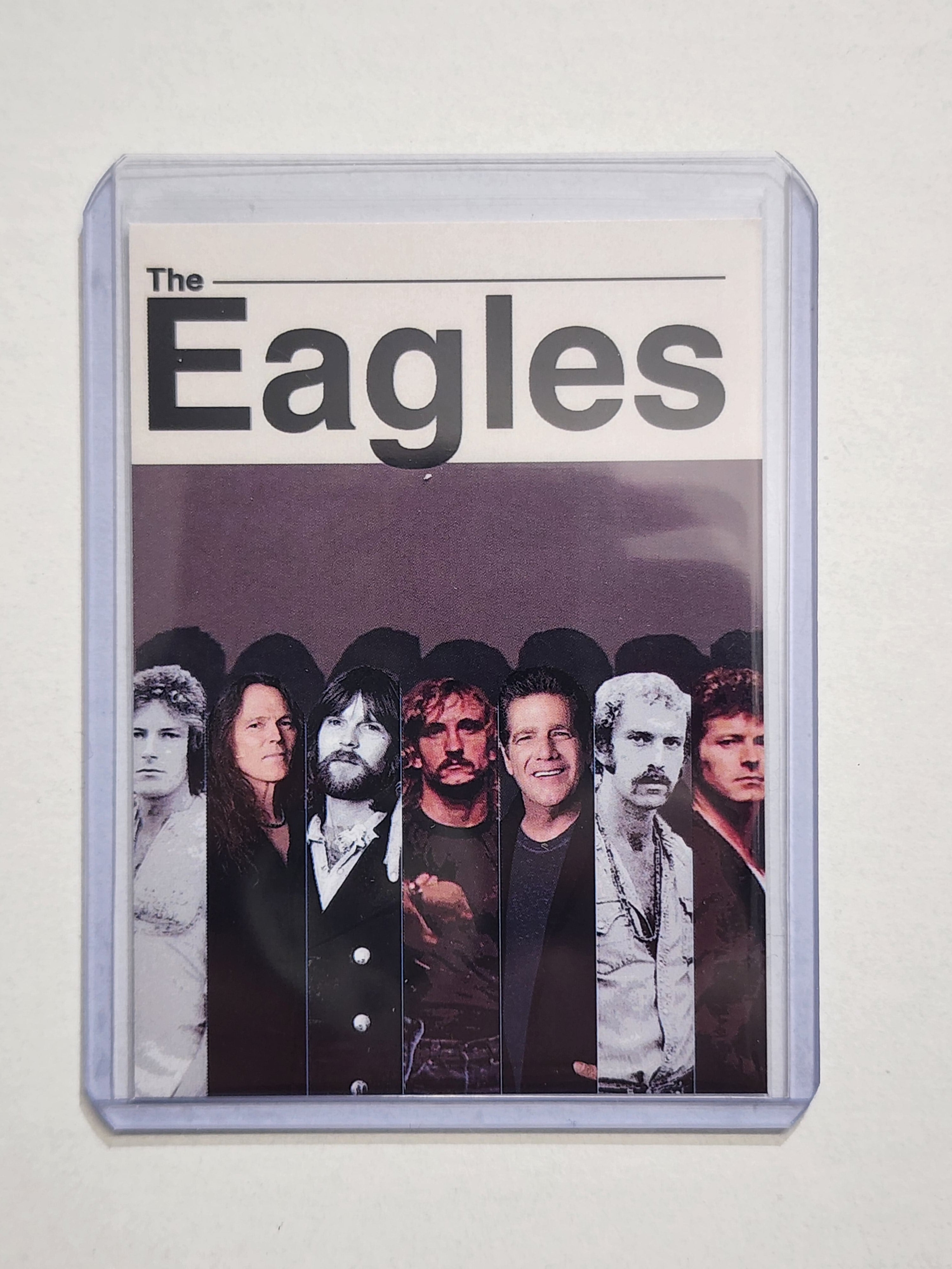 The Eagles Artist Signed Music Art Card 1/10