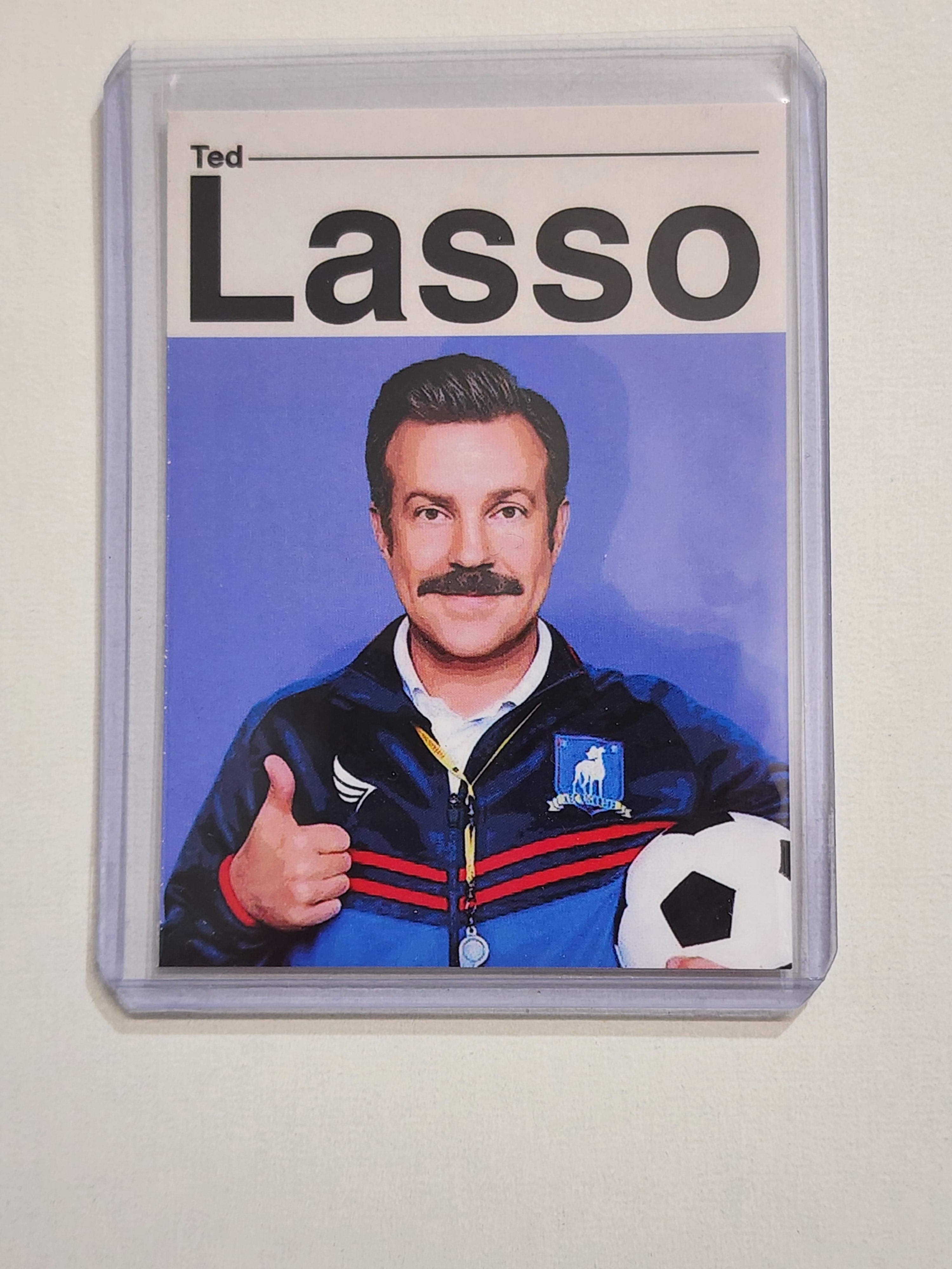 Ted Lasso Artist Signed Ted Lasso Art Card 1/10