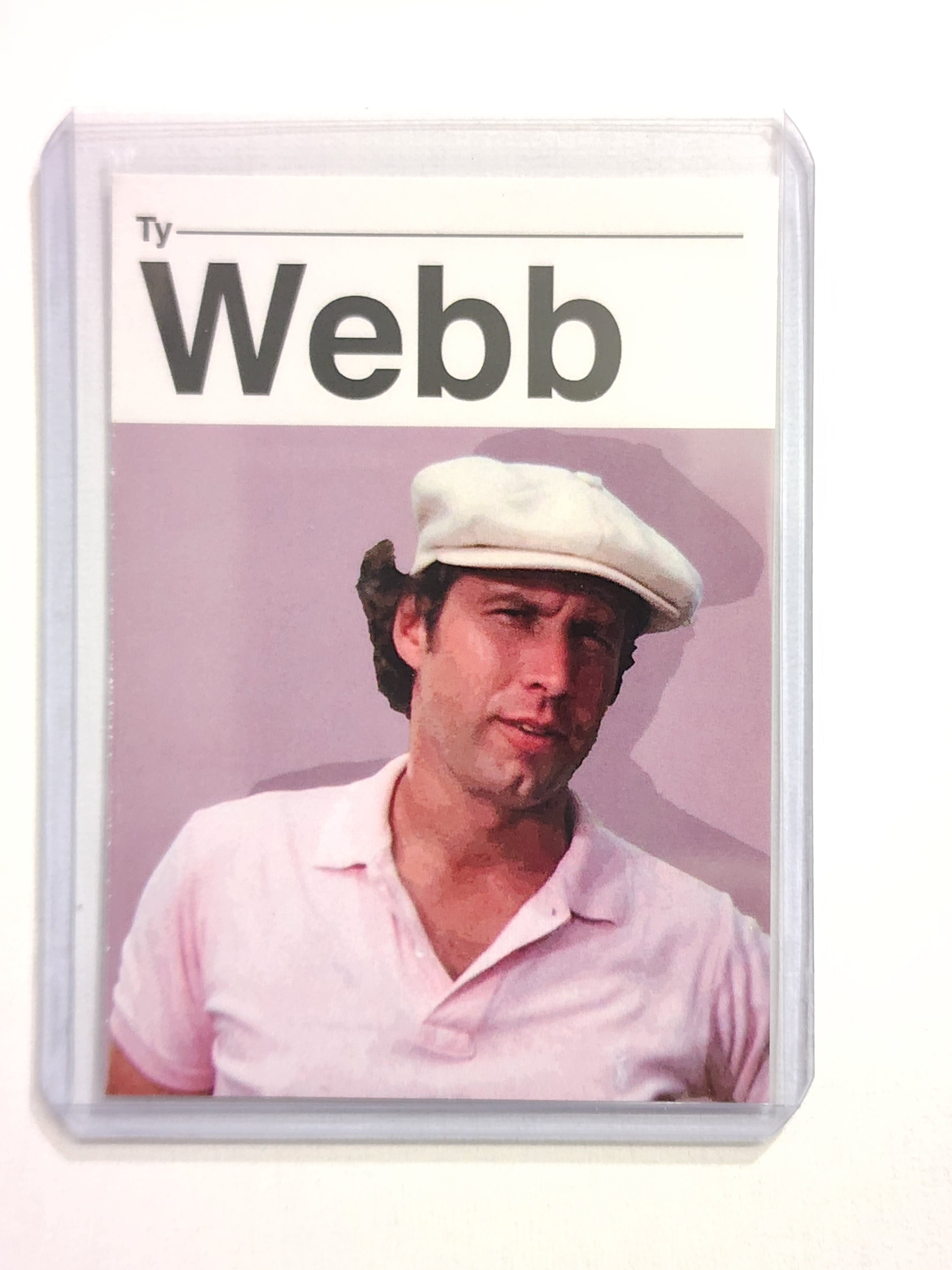 Ty Webb Artist Signed Caddyshack Art Card 1/10