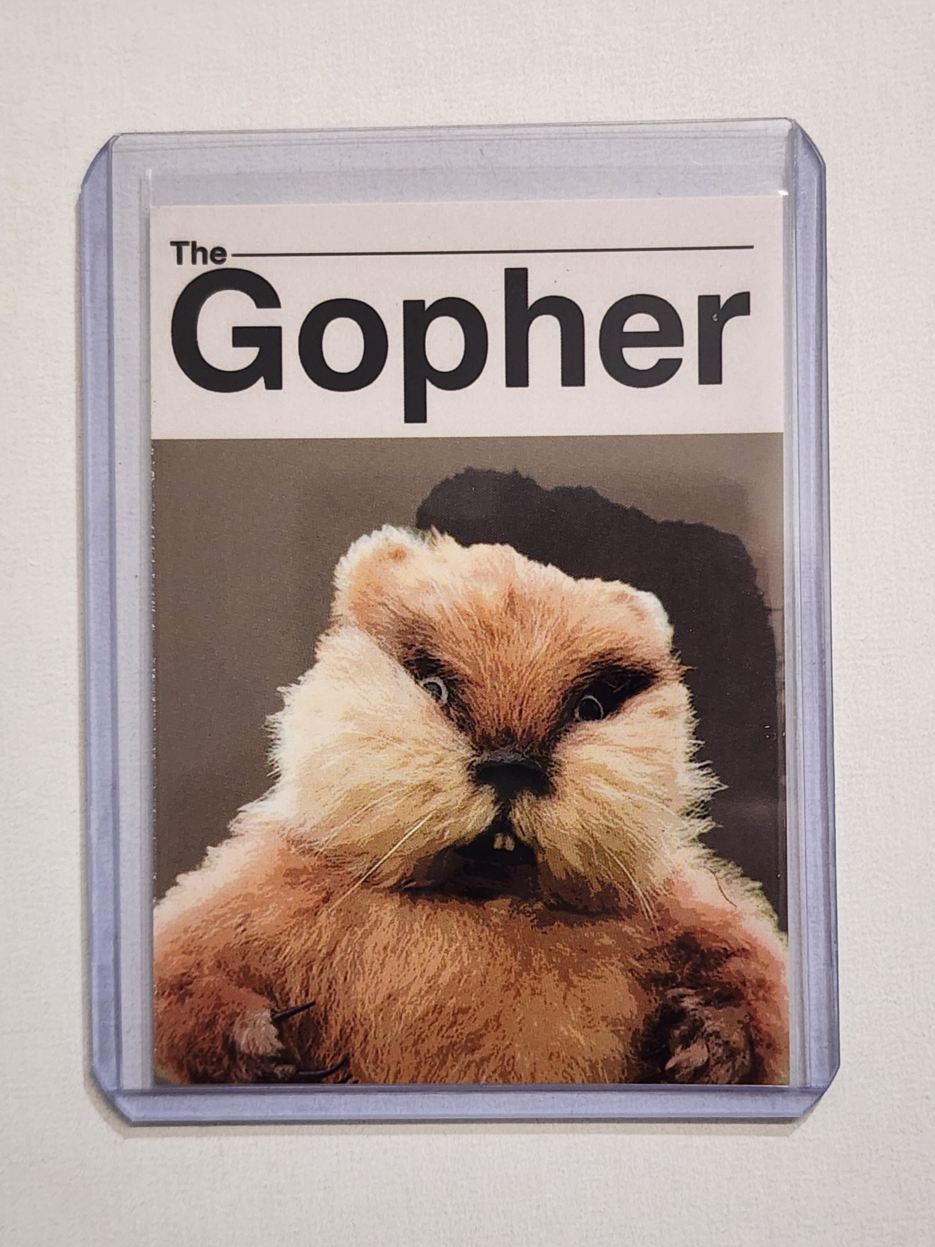 The Gopher Artist Signed Caddyshack Art Card 1/10