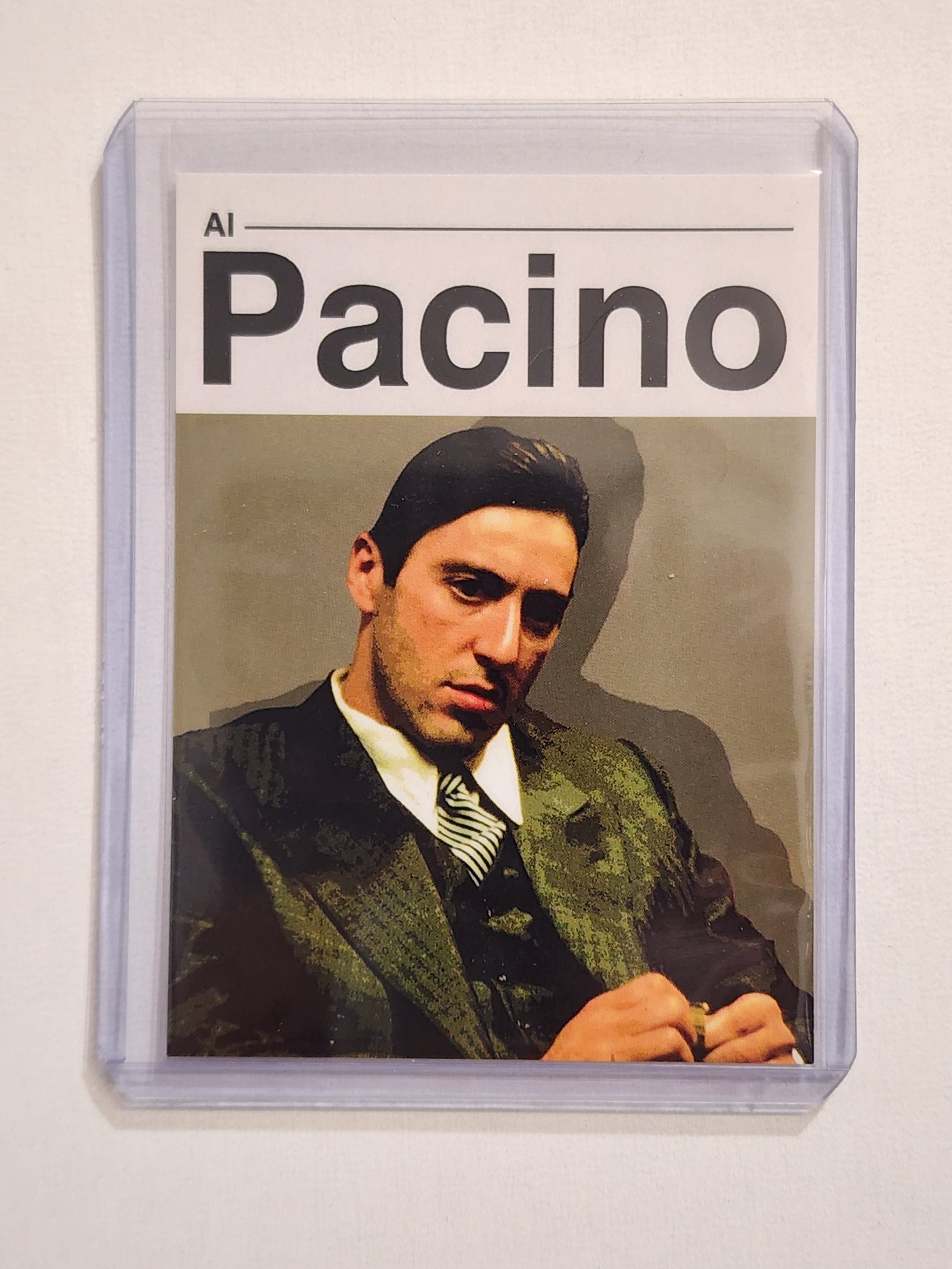 Al Pacino Artist Signed The Godfather Art Card 1/10