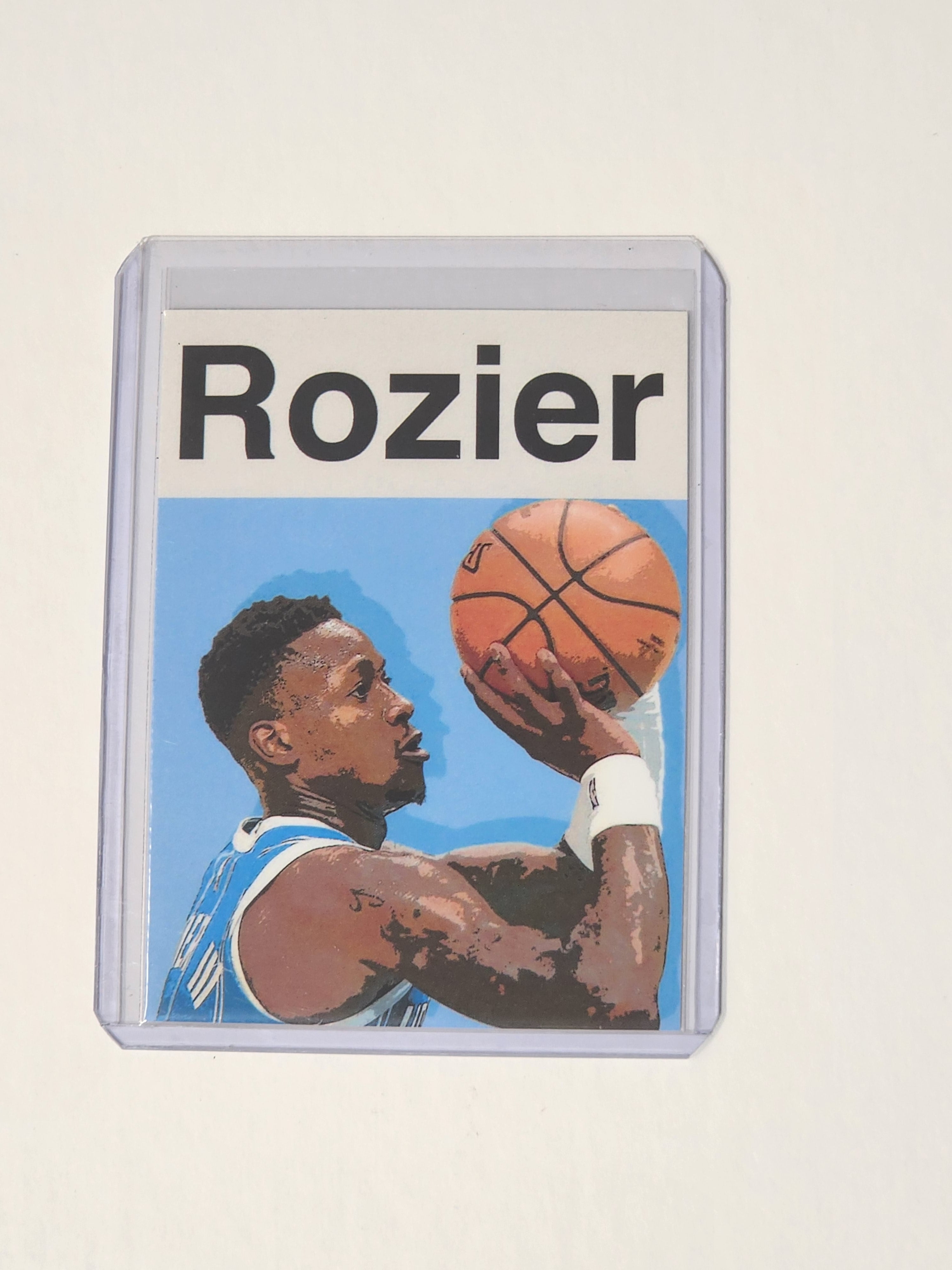 Terry Rozier Artist Signed Basketball Art Card 1/10