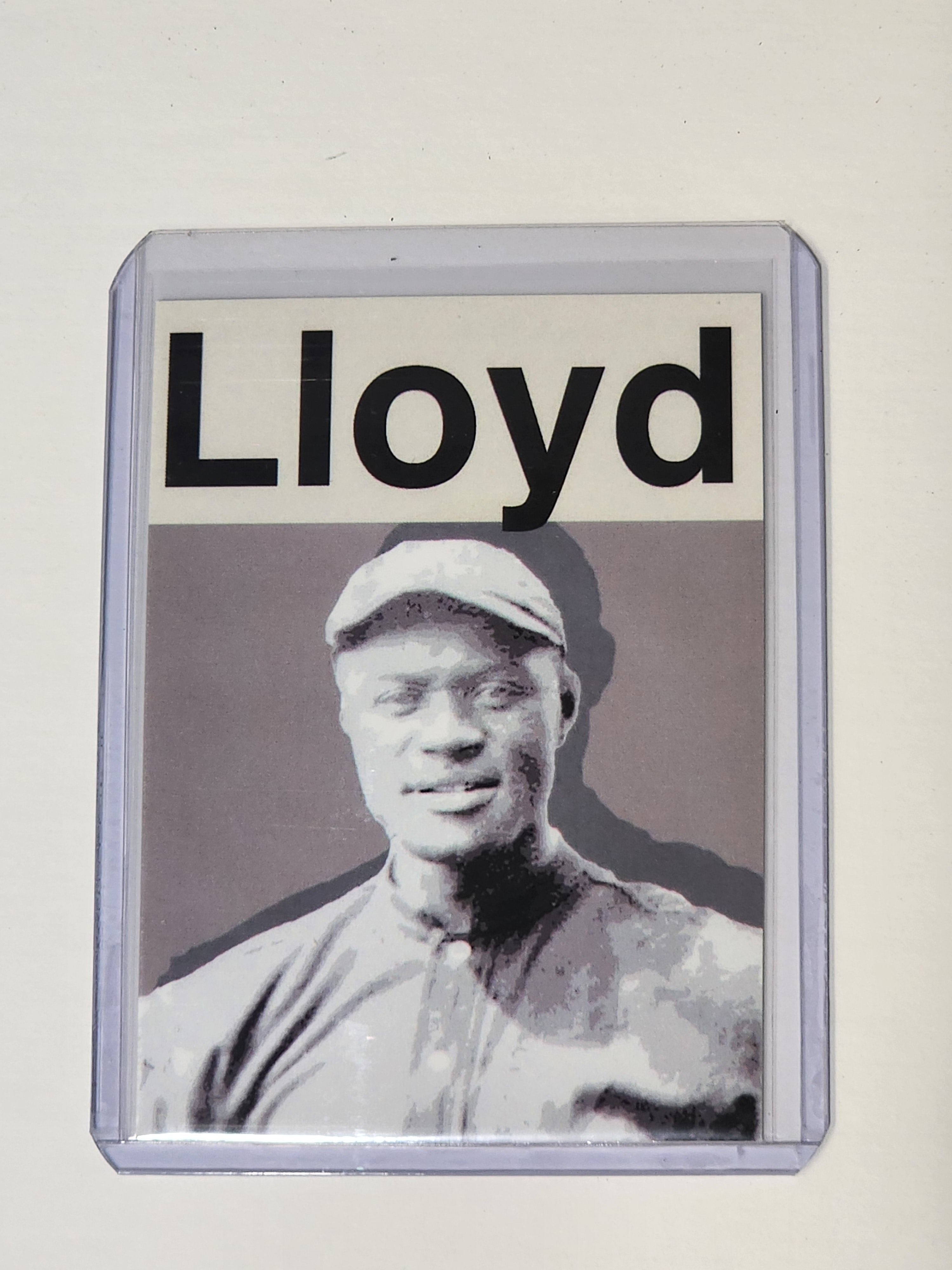 Pop Lloyd Artist Signed Baseball Art Card 1/10